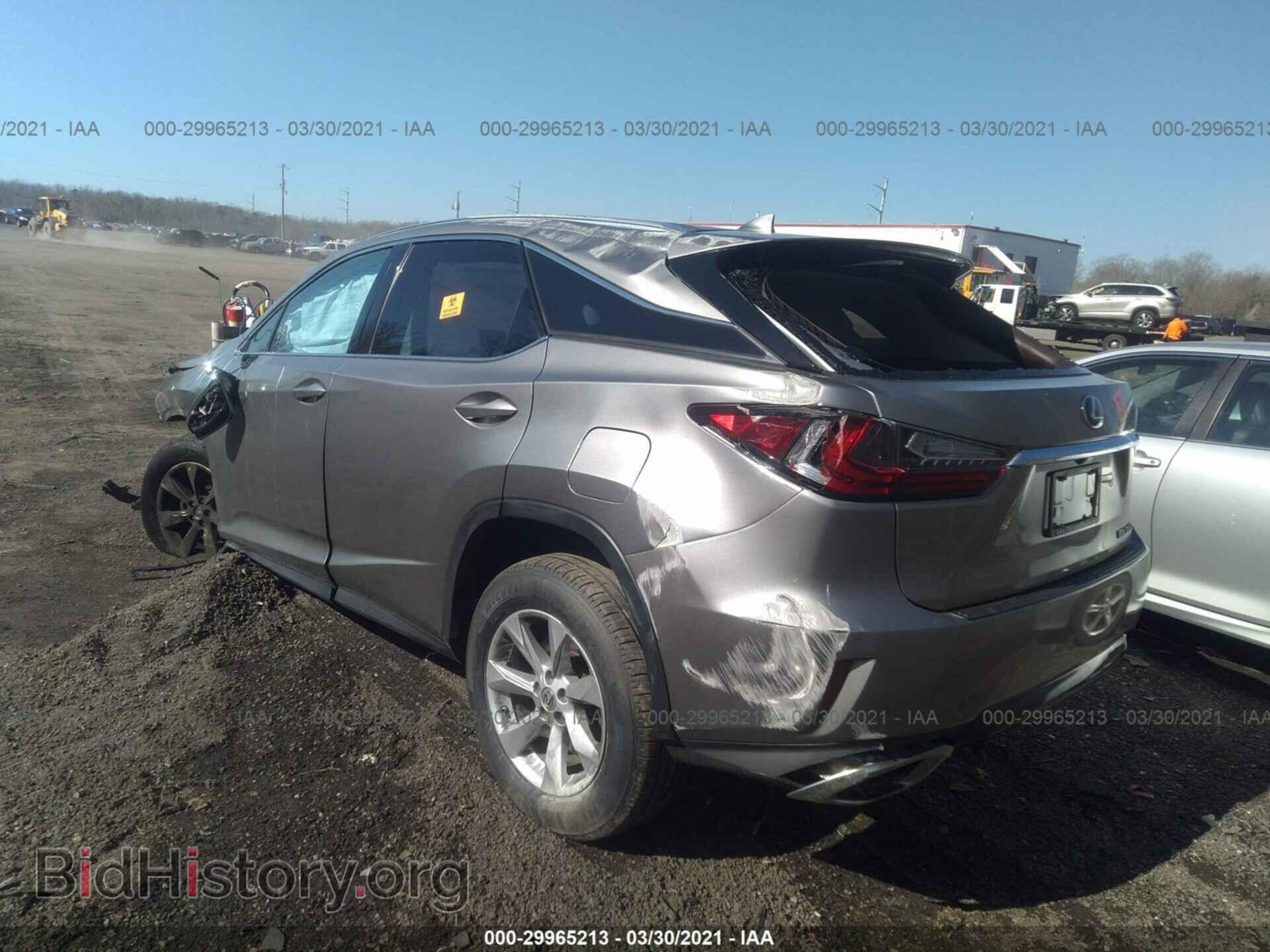 2017 LEXUS RX - VIN: 2T2BZMCA7HC134852 - Фото 3