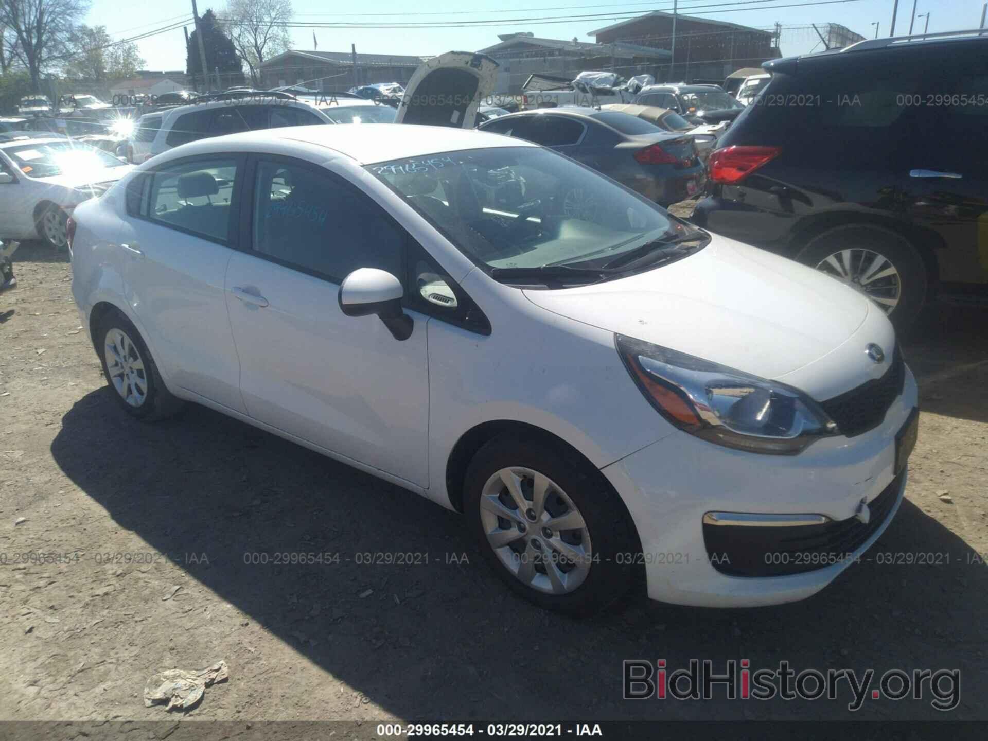 Photo KNADM4A34G6688661 - KIA RIO 2016