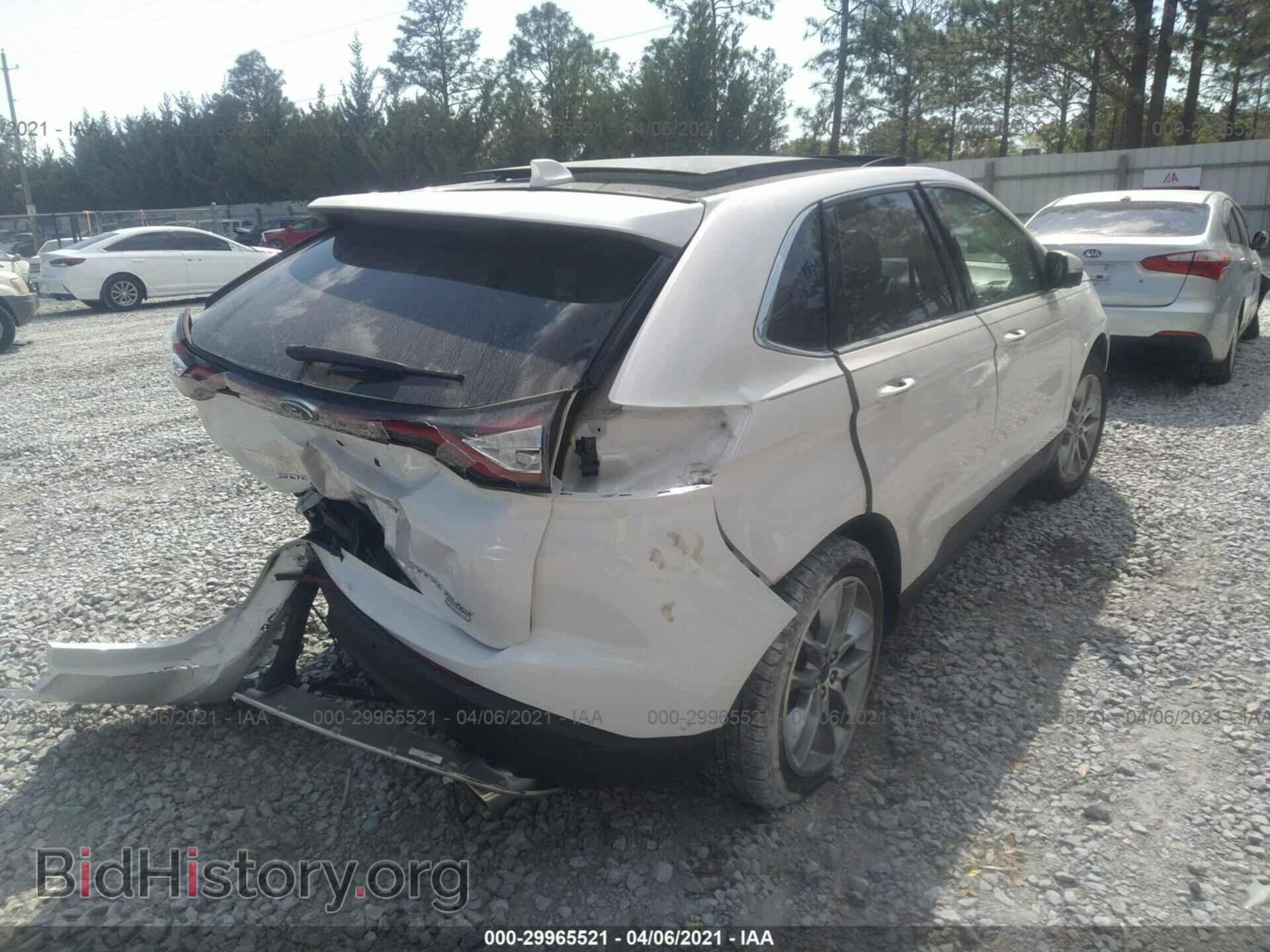 2015 FORD EDGE - VIN: 2FMPK3K92FBB41175 - Фото 4