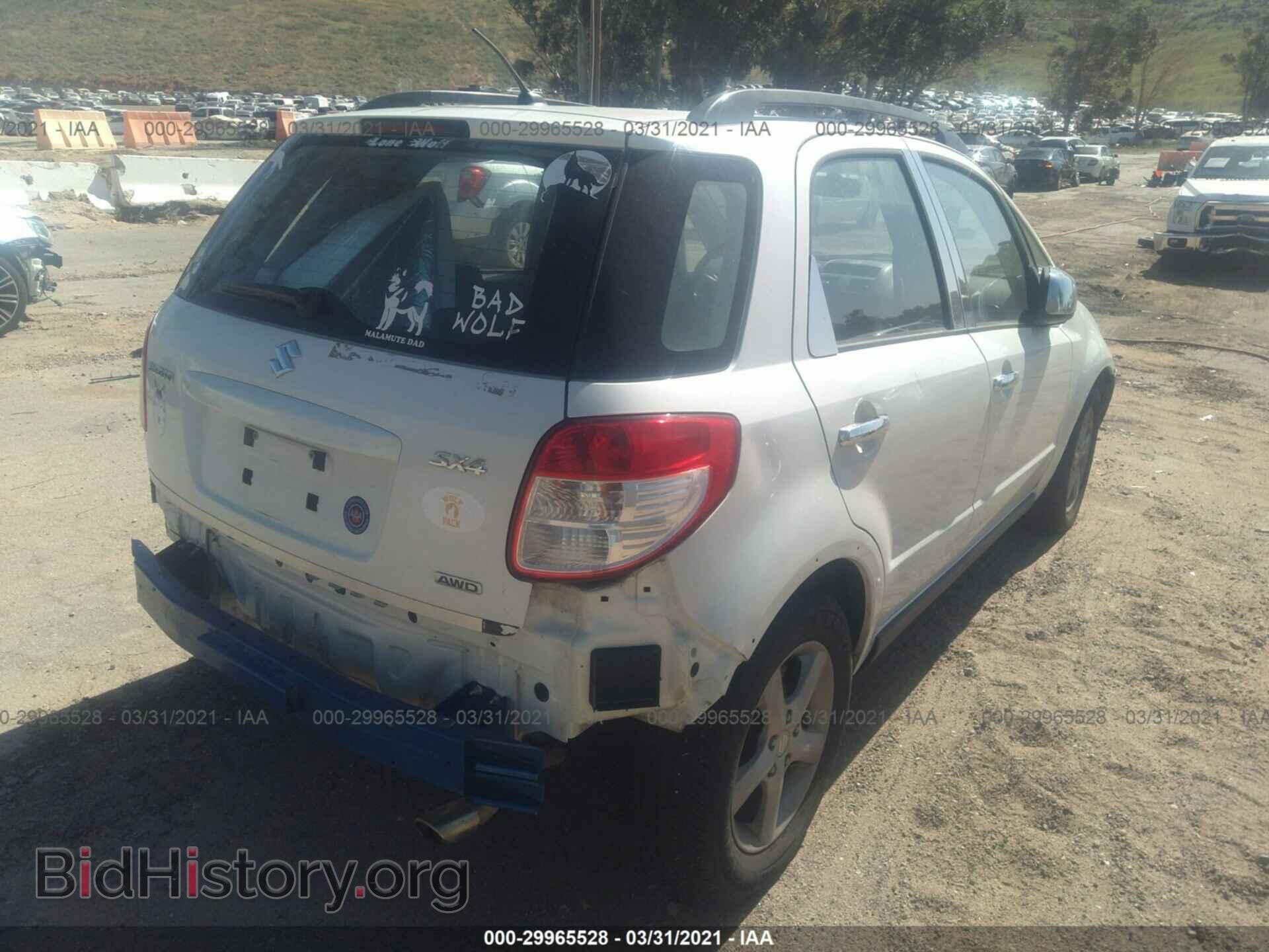 2009 SUZUKI SX4 - VIN: JS2YB413695101708 - Фото 4