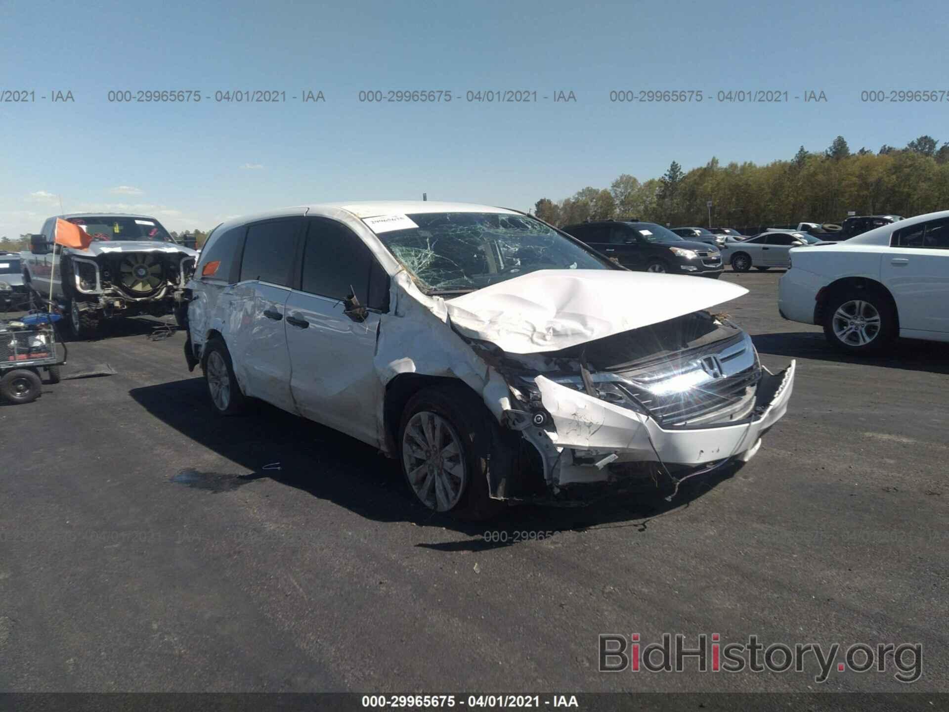 Photo 5FNRL6H22LB014043 - HONDA ODYSSEY 2020