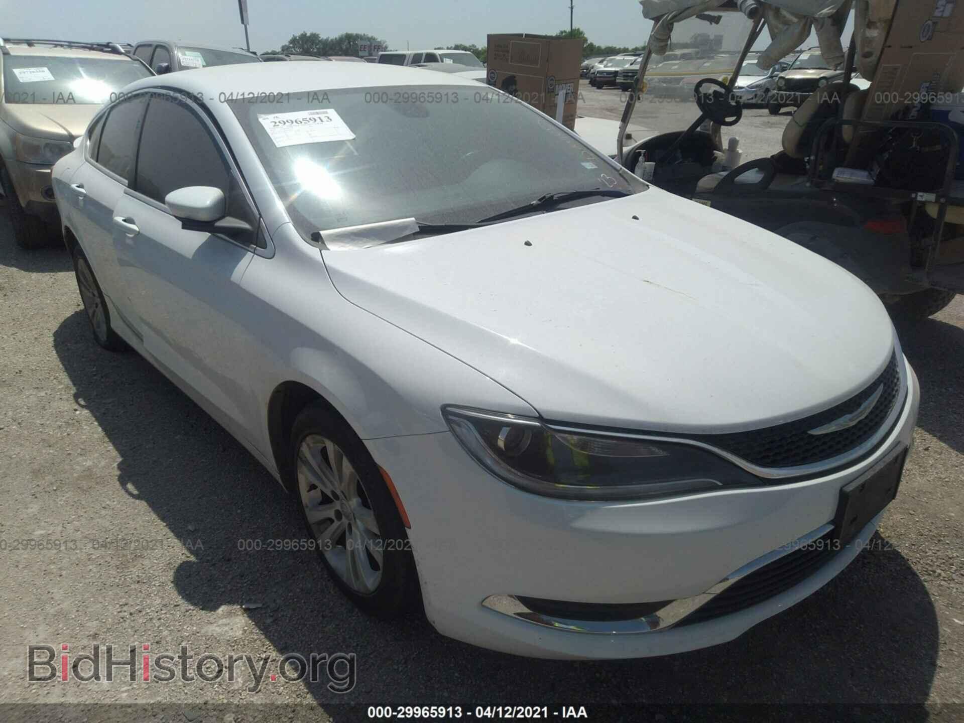 Photo 1C3CCCAB8FN536880 - CHRYSLER 200 2015