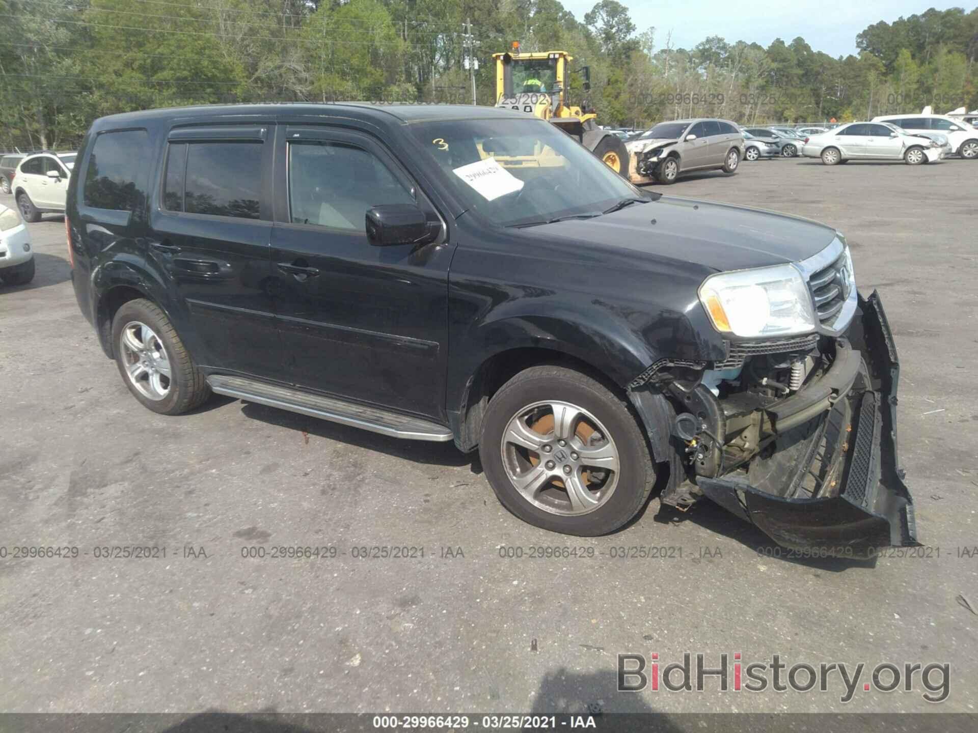 Фотография 5FNYF4H4XDB009263 - HONDA PILOT 2013