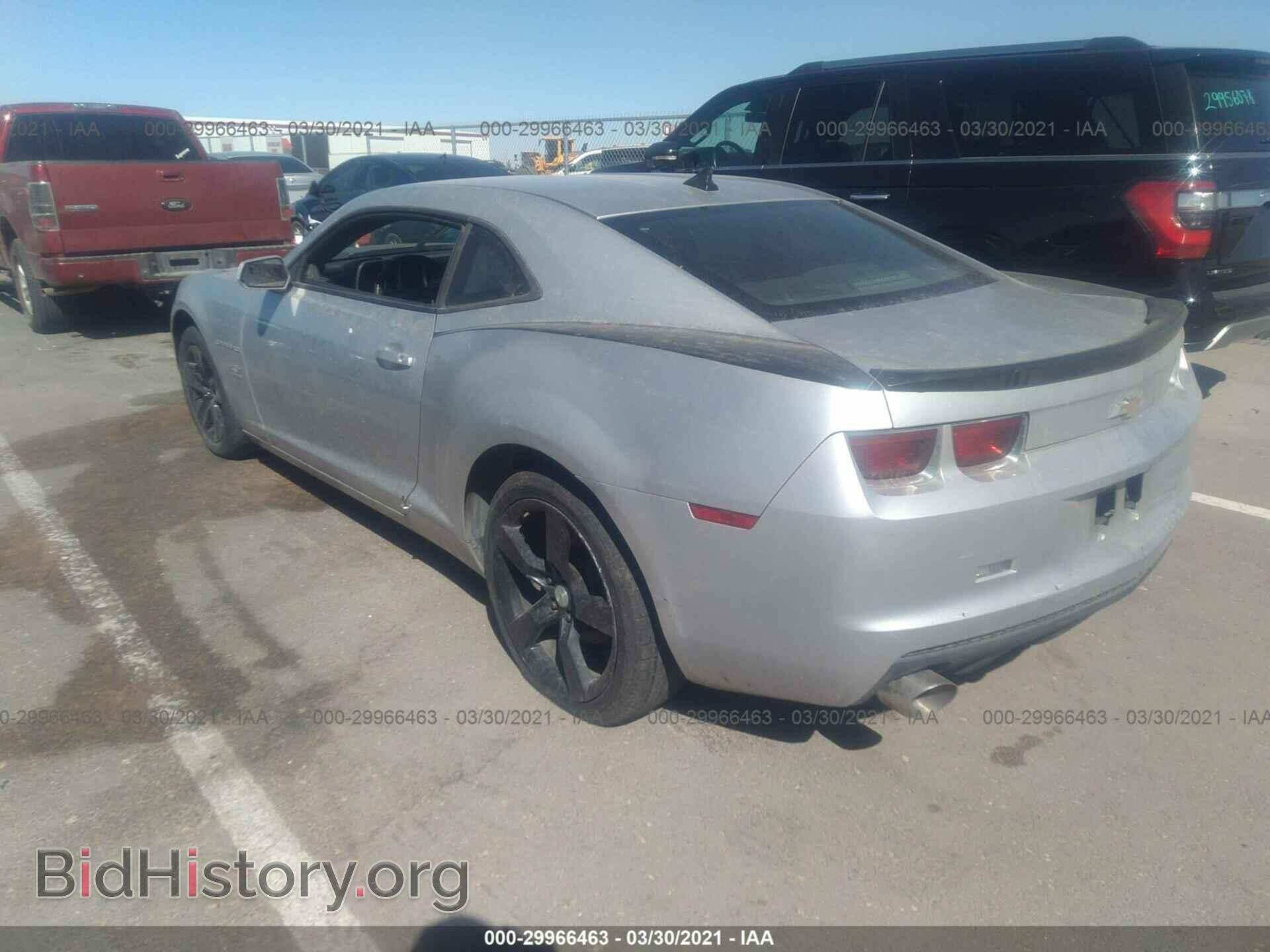 2012 CHEVROLET CAMARO - VIN: 2G1FE1E31C9174912 - Фото 3
