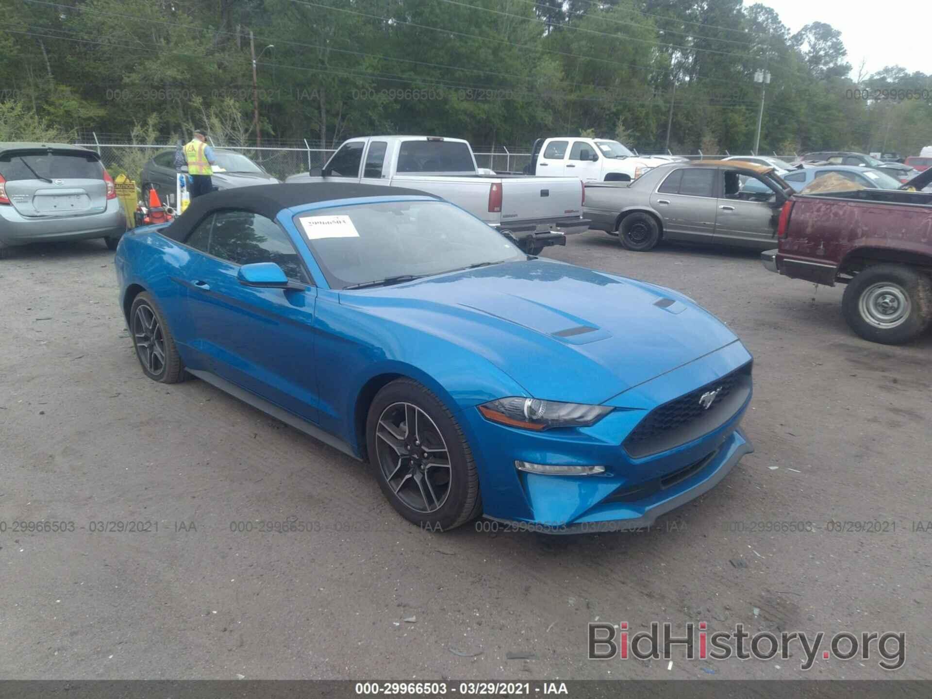 Photo 1FATP8UH2L5180103 - FORD MUSTANG 2020