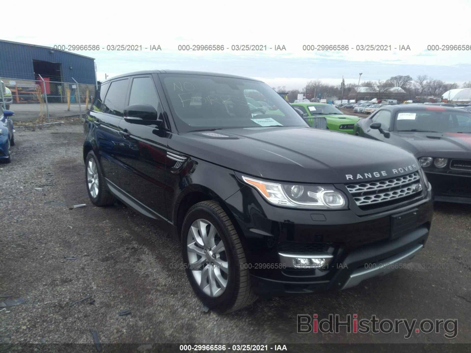 Фотография SALWR2TF6FA611321 - LAND ROVER RANGE ROVER SPORT 2015