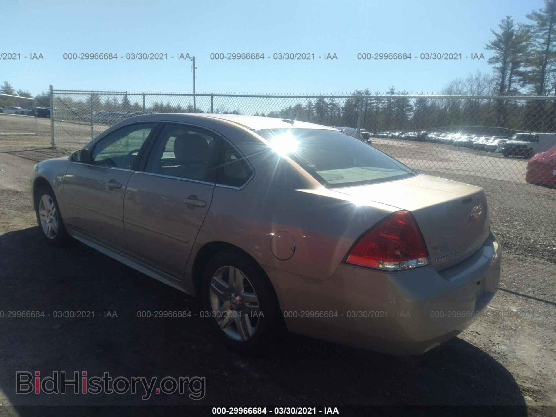2012 CHEVROLET IMPALA - VIN: 2G1WG5E35C1171950 - Фото 3
