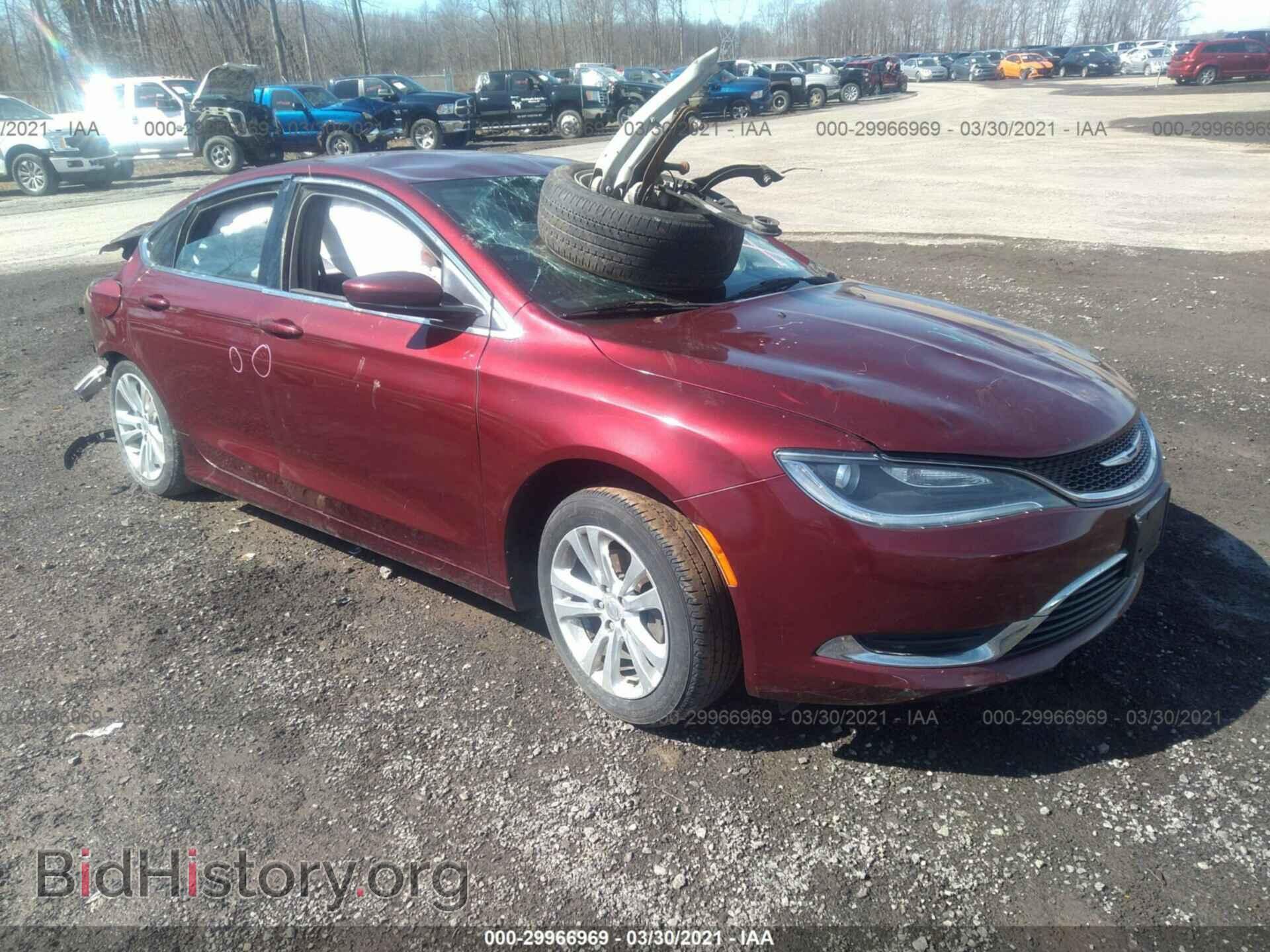 Photo 1C3CCCAB9FN714652 - CHRYSLER 200 2015