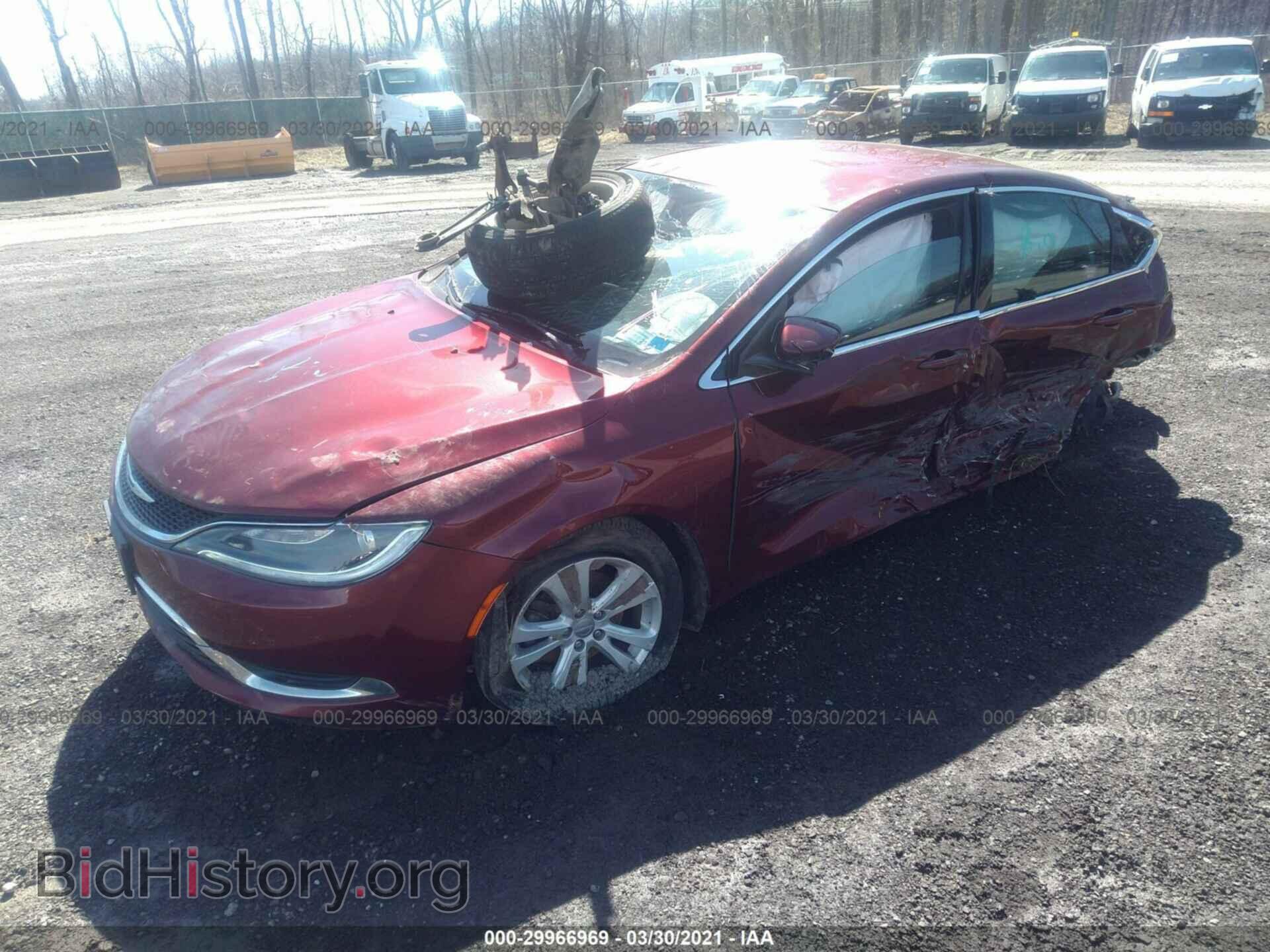 2015 CHRYSLER 200 - VIN: 1C3CCCAB9FN714652 - Фото 2