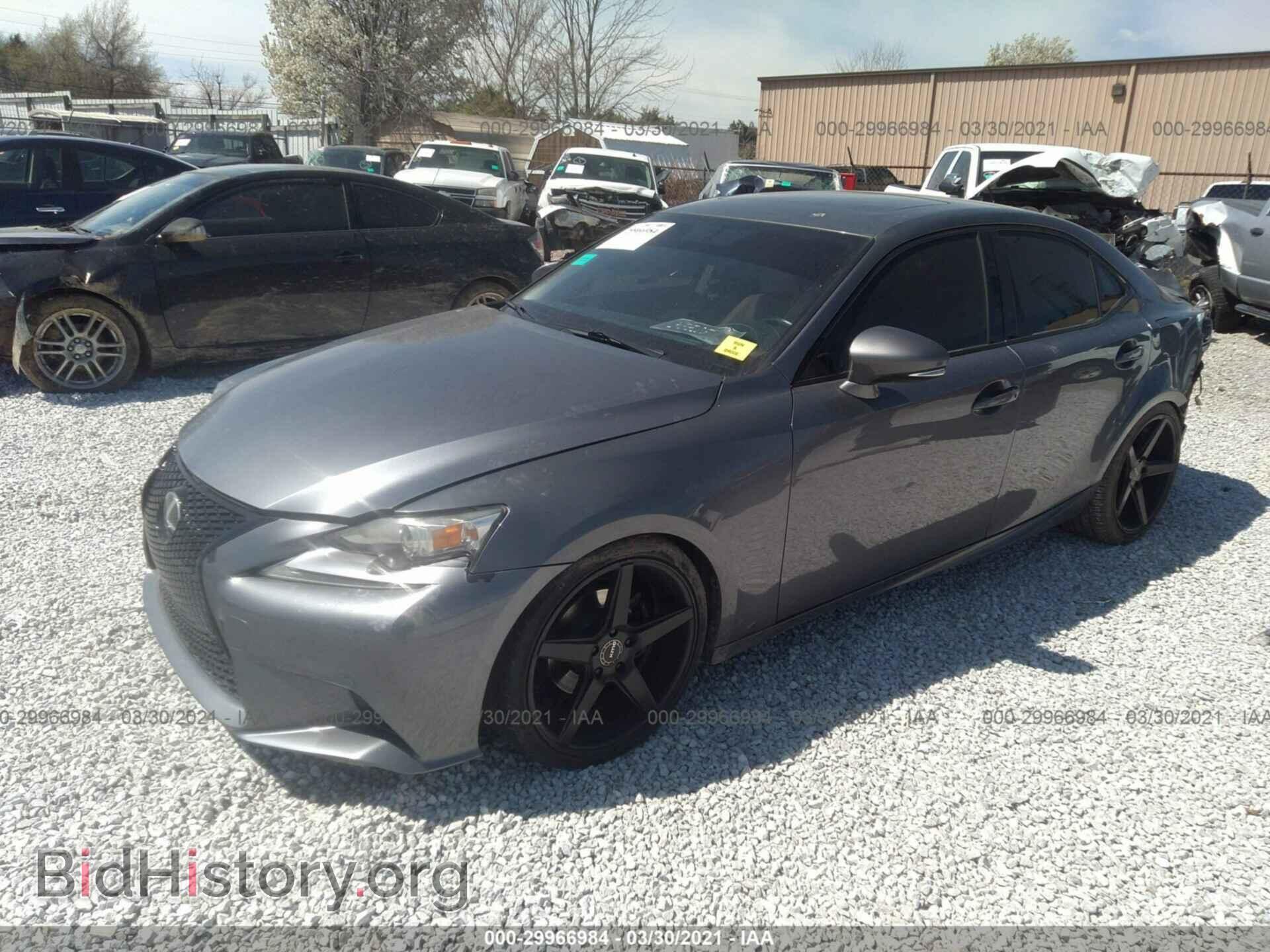 2014 LEXUS IS 250 - VIN: JTHBF1D24E5041832 - Фото 2