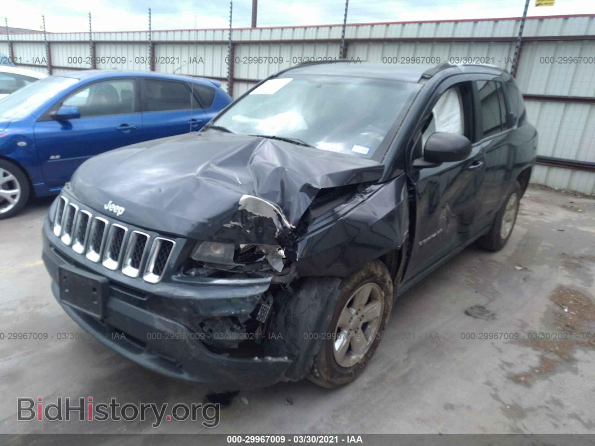 2014 JEEP COMPASS - VIN: 1C4NJCBA2ED572911 - Фото 2