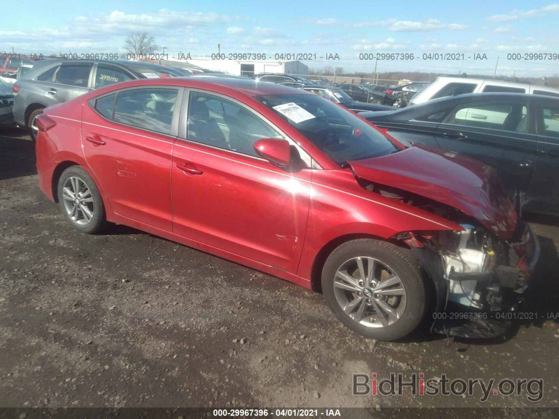 Photo 5NPD84LF6HH118988 - HYUNDAI ELANTRA 2017