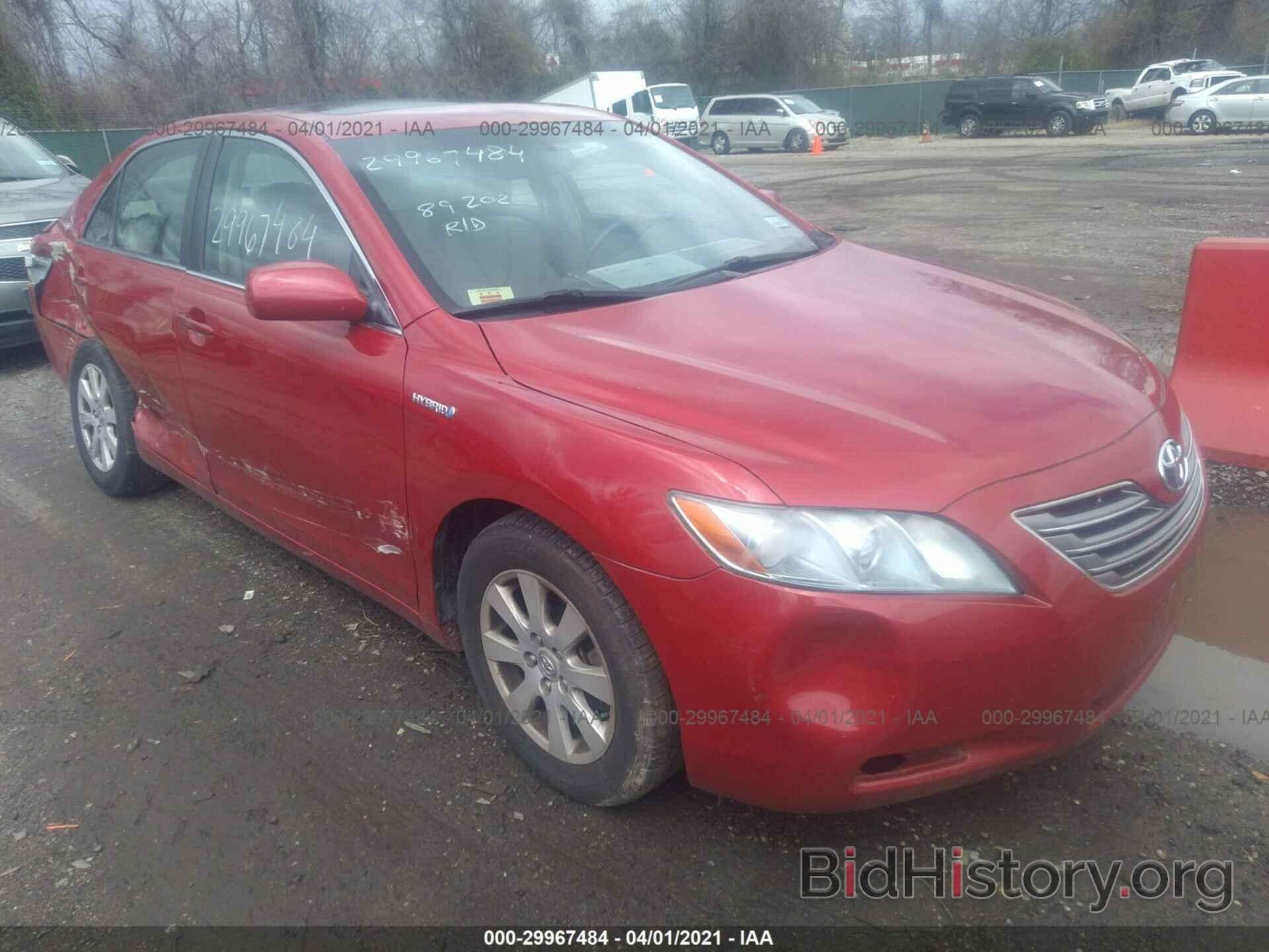 Photo 4T1BB46K38U046697 - TOYOTA CAMRY HYBRID 2008