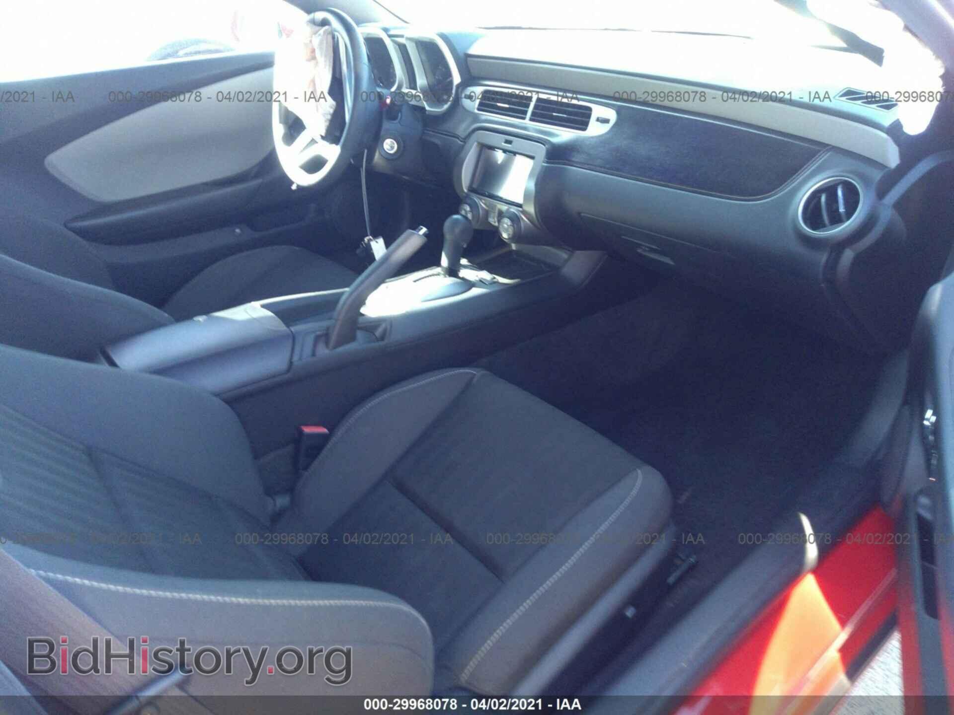 2013 CHEVROLET CAMARO - VIN: 2G1FA1E33D9246660 - Фото 5