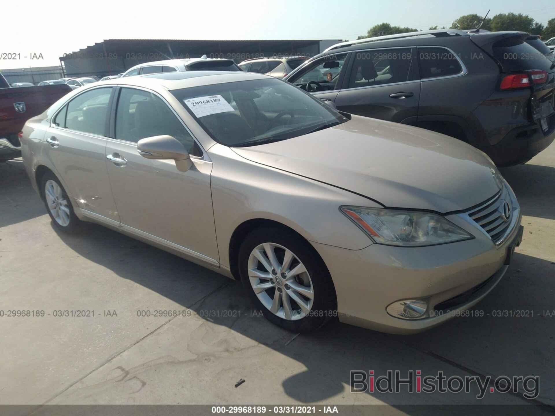 Photo JTHBK1EG5A2384862 - LEXUS ES 350 2010