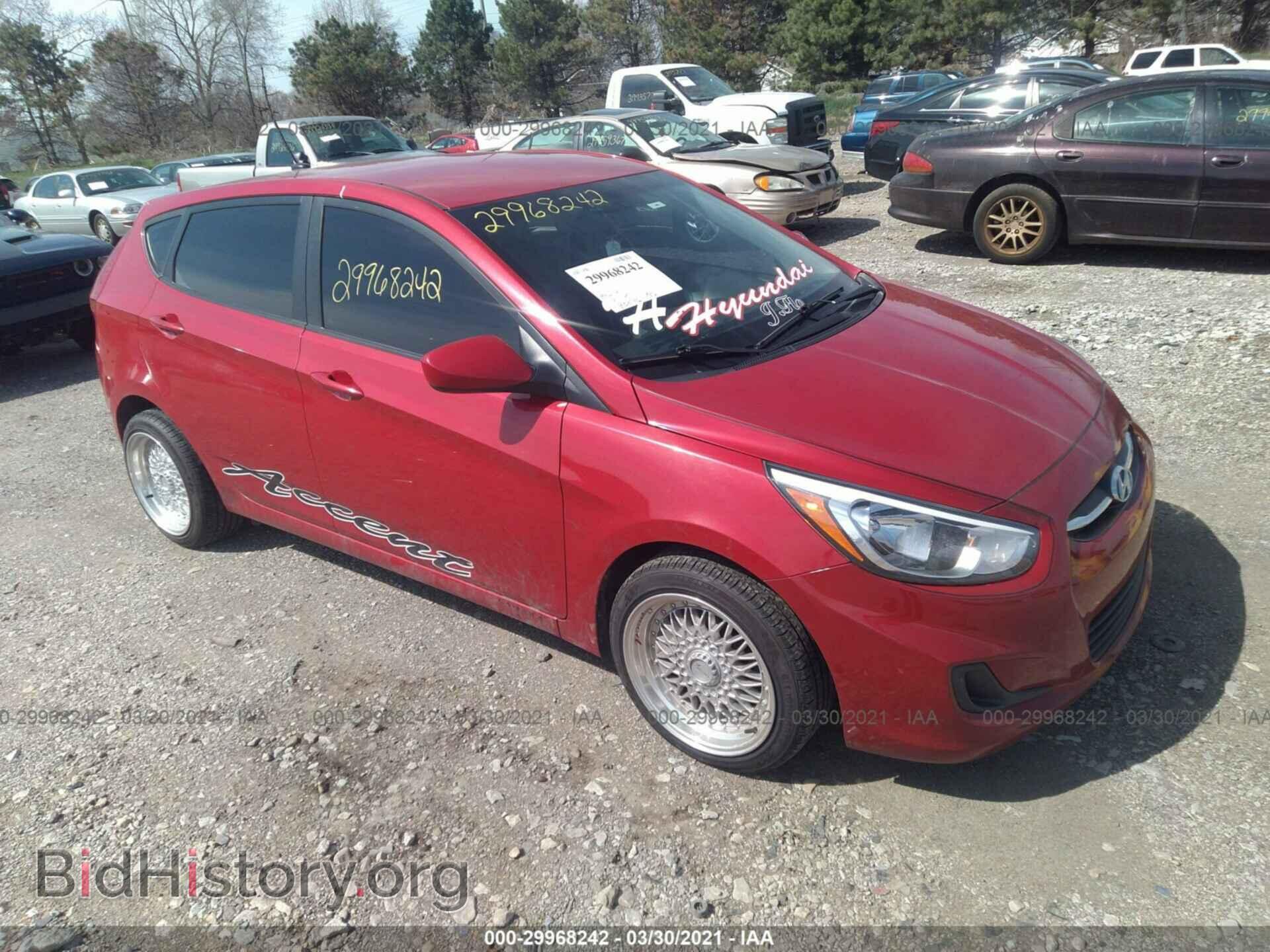 Фотография KMHCT5AE5HU312424 - HYUNDAI ACCENT 2017