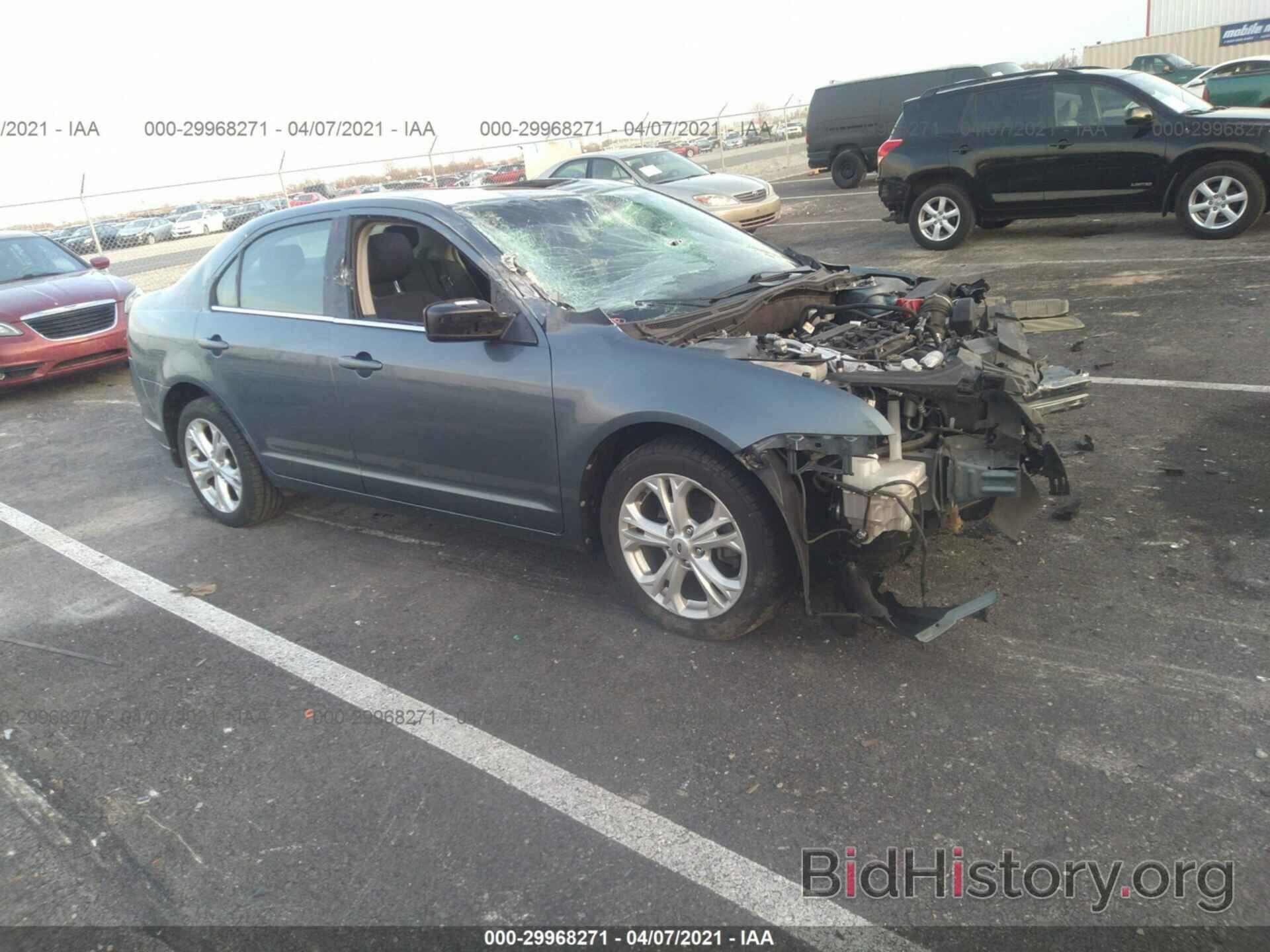 Photo 3FAHP0HA4CR108272 - FORD FUSION 2012