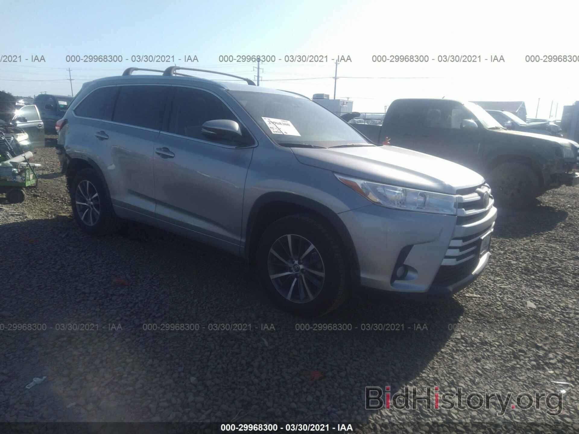 Фотография 5TDJZRFH4HS415245 - TOYOTA HIGHLANDER 2017