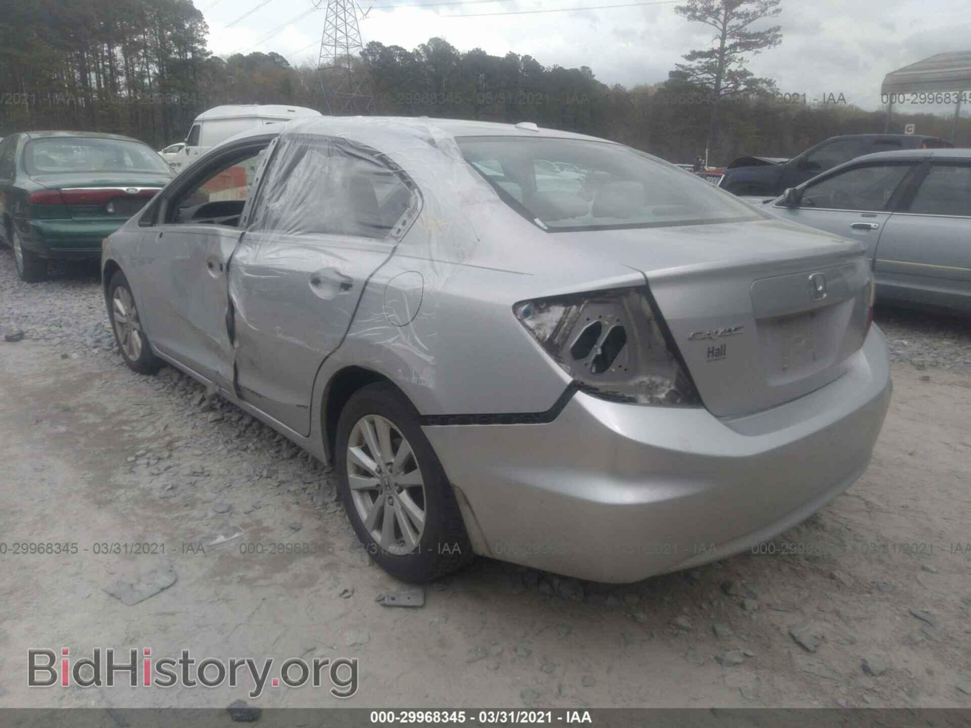 2012 HONDA CIVIC SDN - VIN: 2HGFB2F80CH581496 - Фото 3