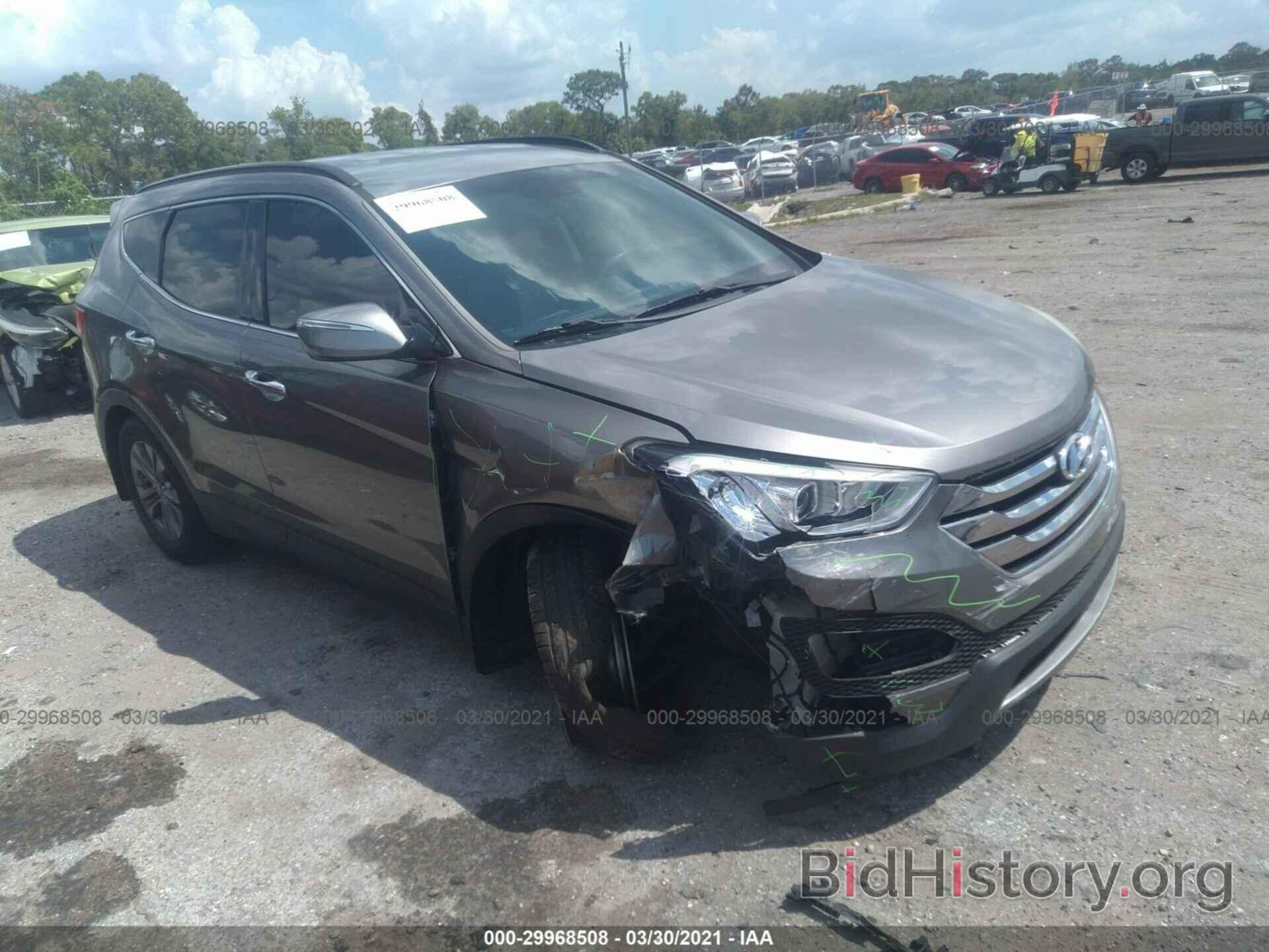 Photo 5XYZU3LB4DG028376 - HYUNDAI SANTA FE 2013