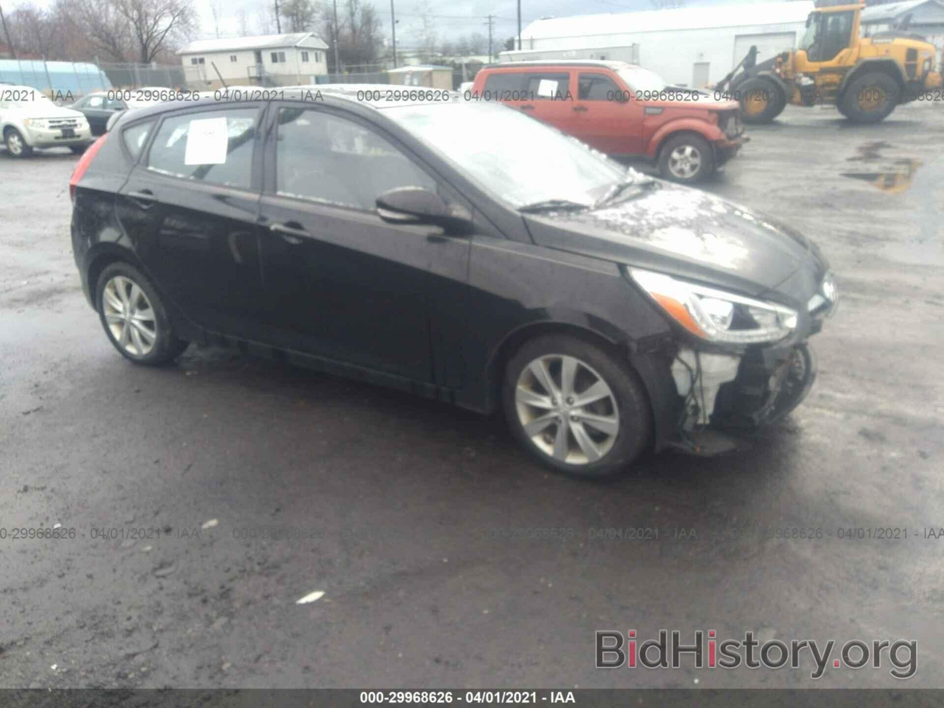 Photo KMHCU5AE7EU154578 - HYUNDAI ACCENT 2014