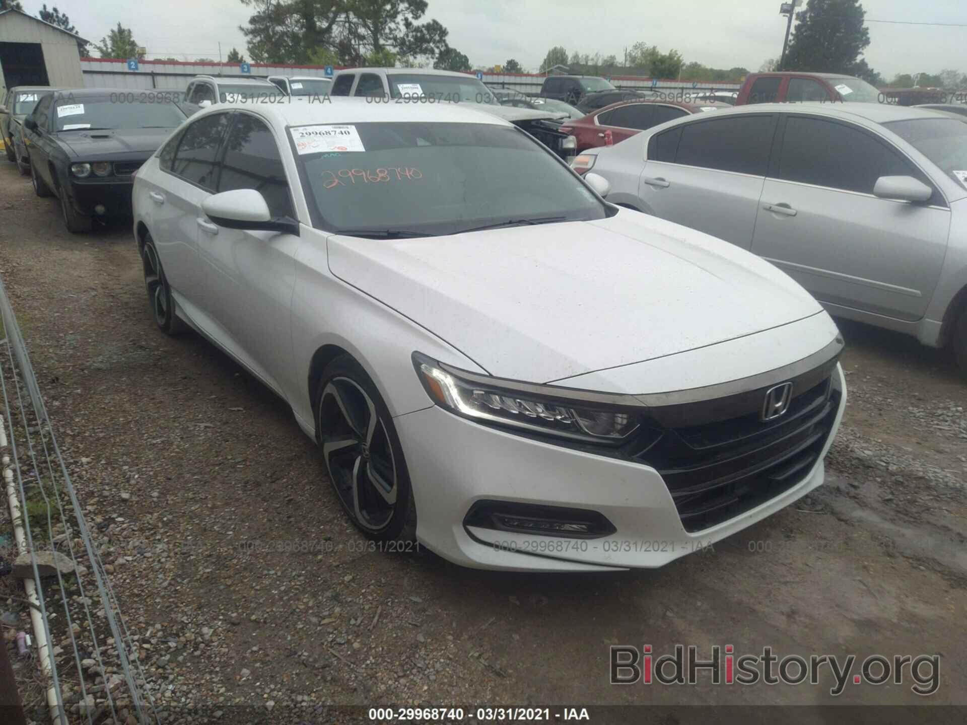 Photo 1HGCV1F35LA081289 - HONDA ACCORD SEDAN 2020