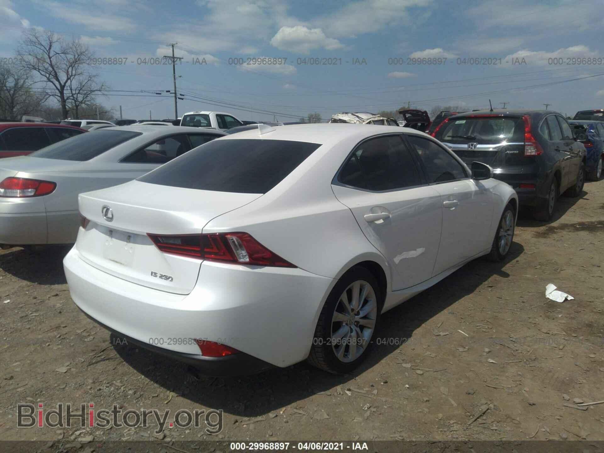 2014 LEXUS IS 250 - VIN: JTHBF1D26E5031108 - Фото 4