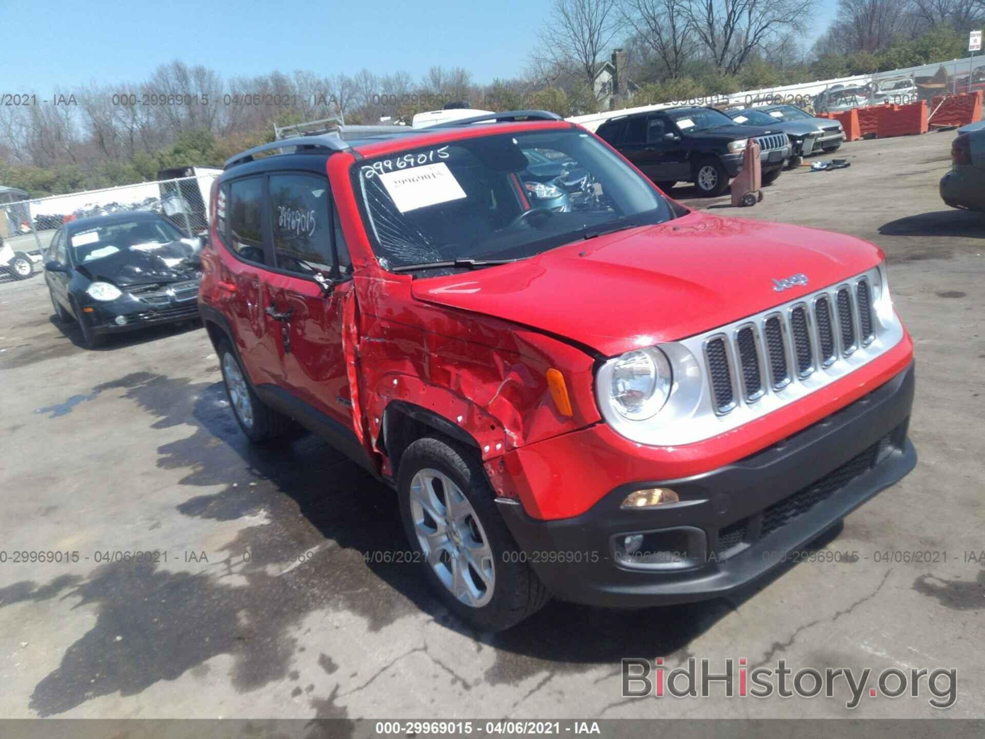 Photo ZACCJBDT7GPD60347 - JEEP RENEGADE 2016