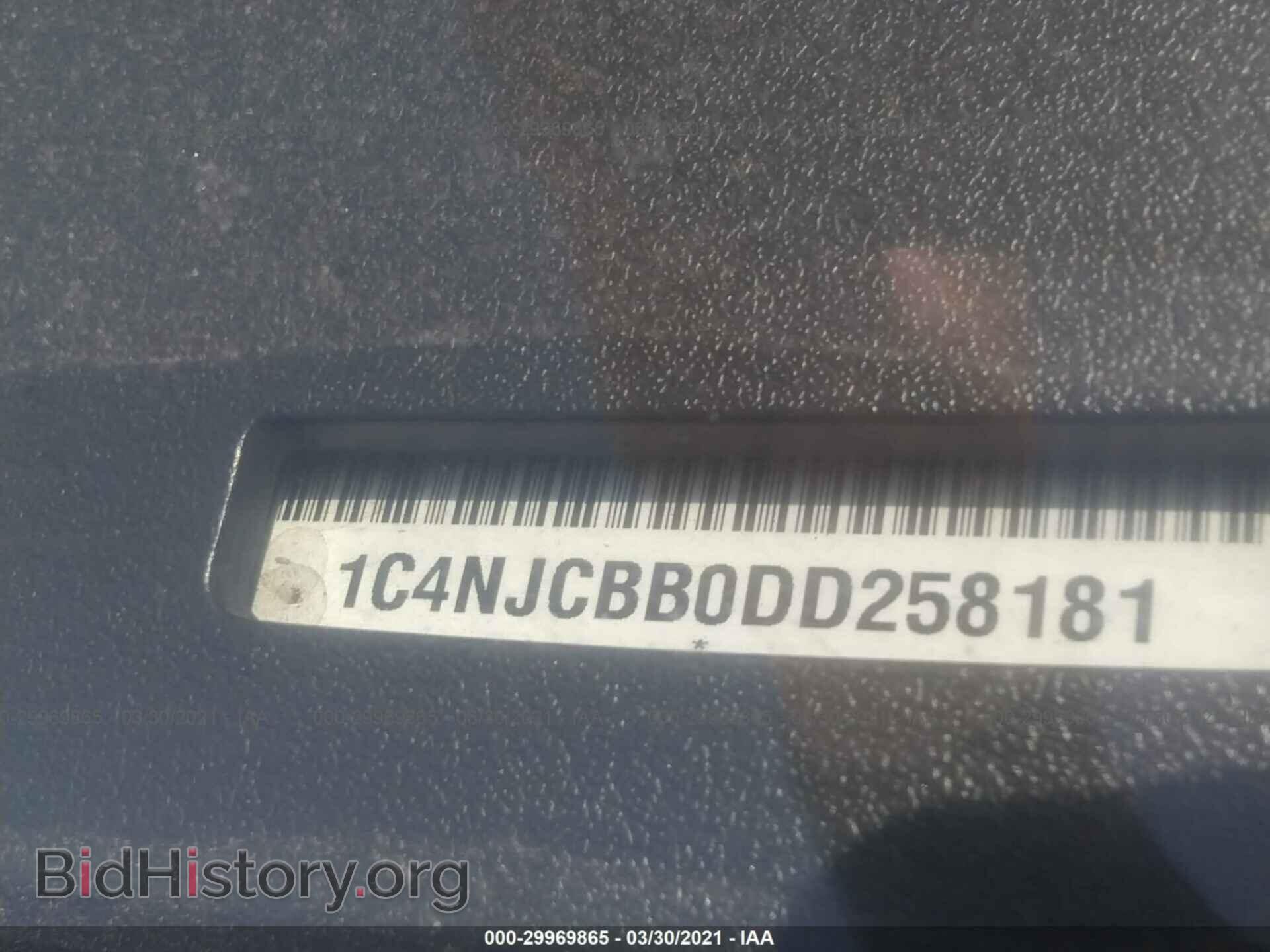 2013 JEEP COMPASS - VIN: 1C4NJCBB0DD258181 - Фото 9