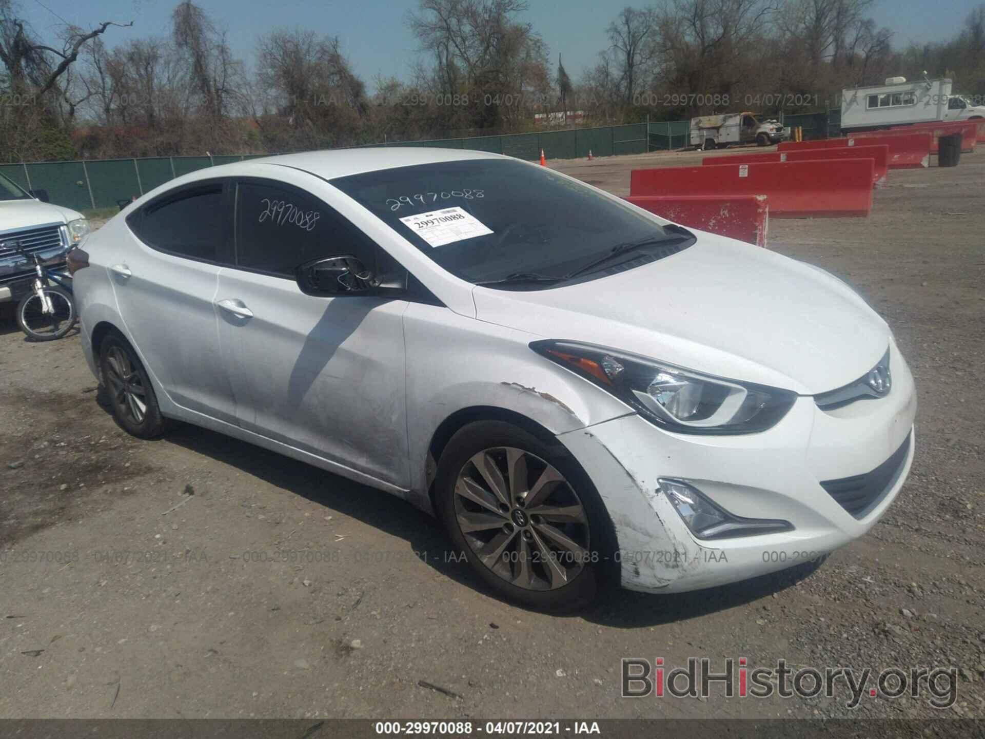 Фотография 5NPDH4AE8GH752991 - HYUNDAI ELANTRA 2016