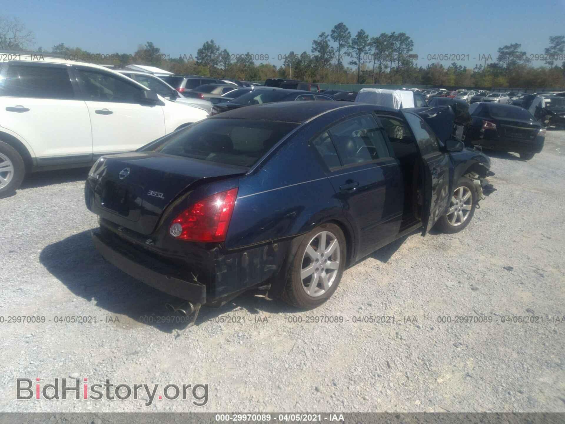 2006 NISSAN MAXIMA - VIN: 1N4BA41E56C856107 - Фото 4