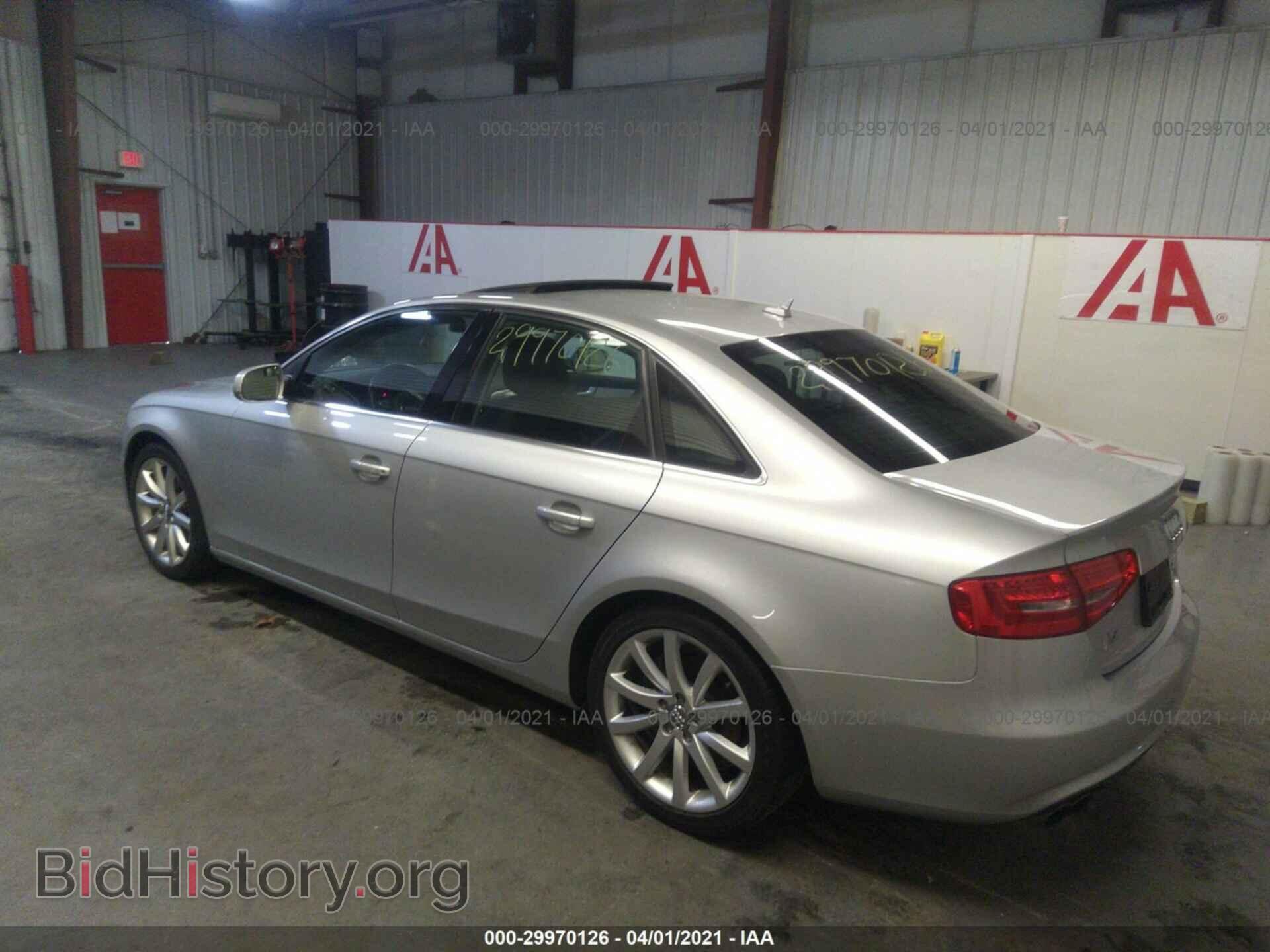 2013 AUDI A4 - VIN: WAUHFAFL3DN020015 - Photo 3