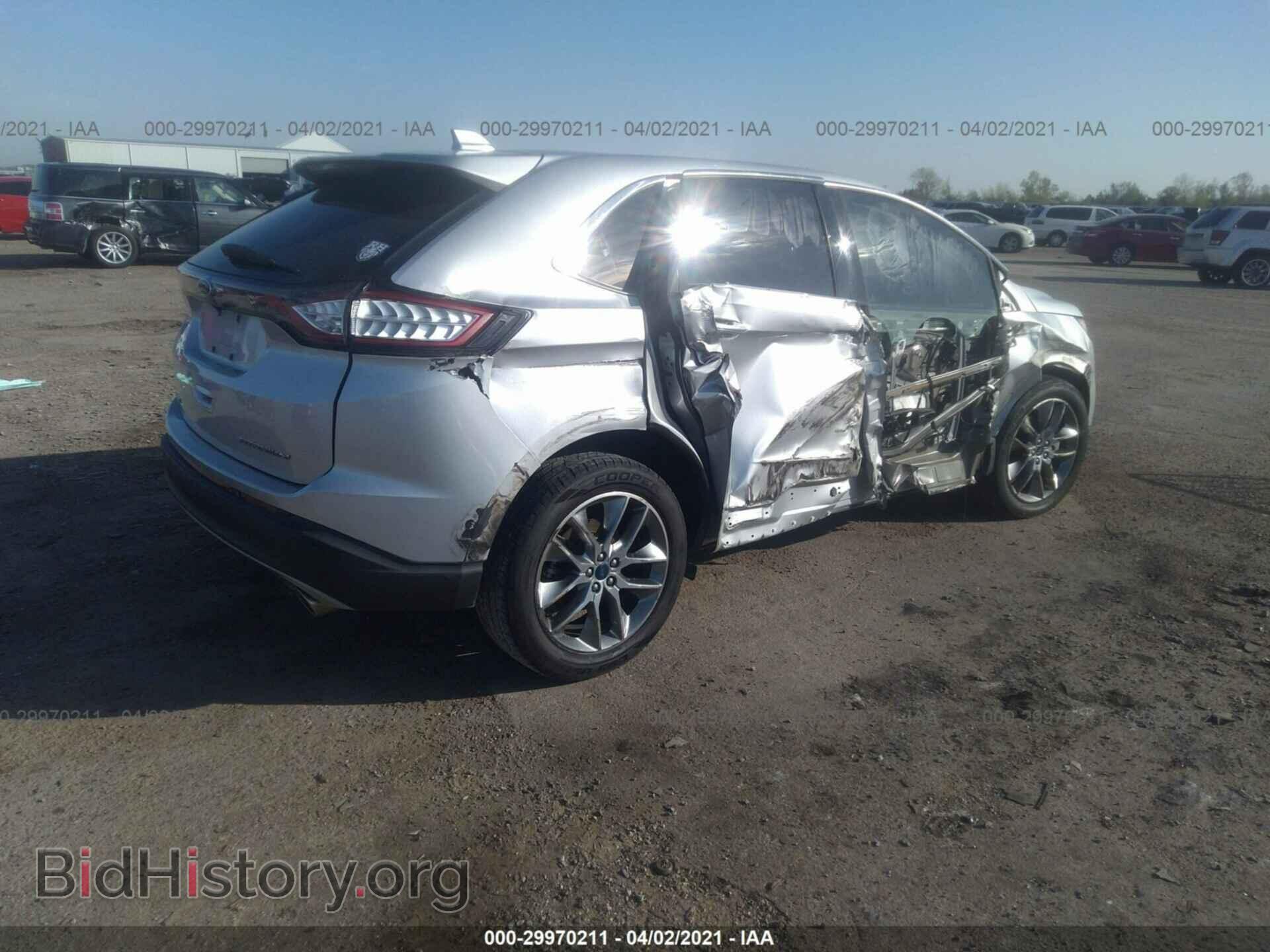 2015 FORD EDGE - VIN: 2FMTK3K83FBB60291 - Photo 4