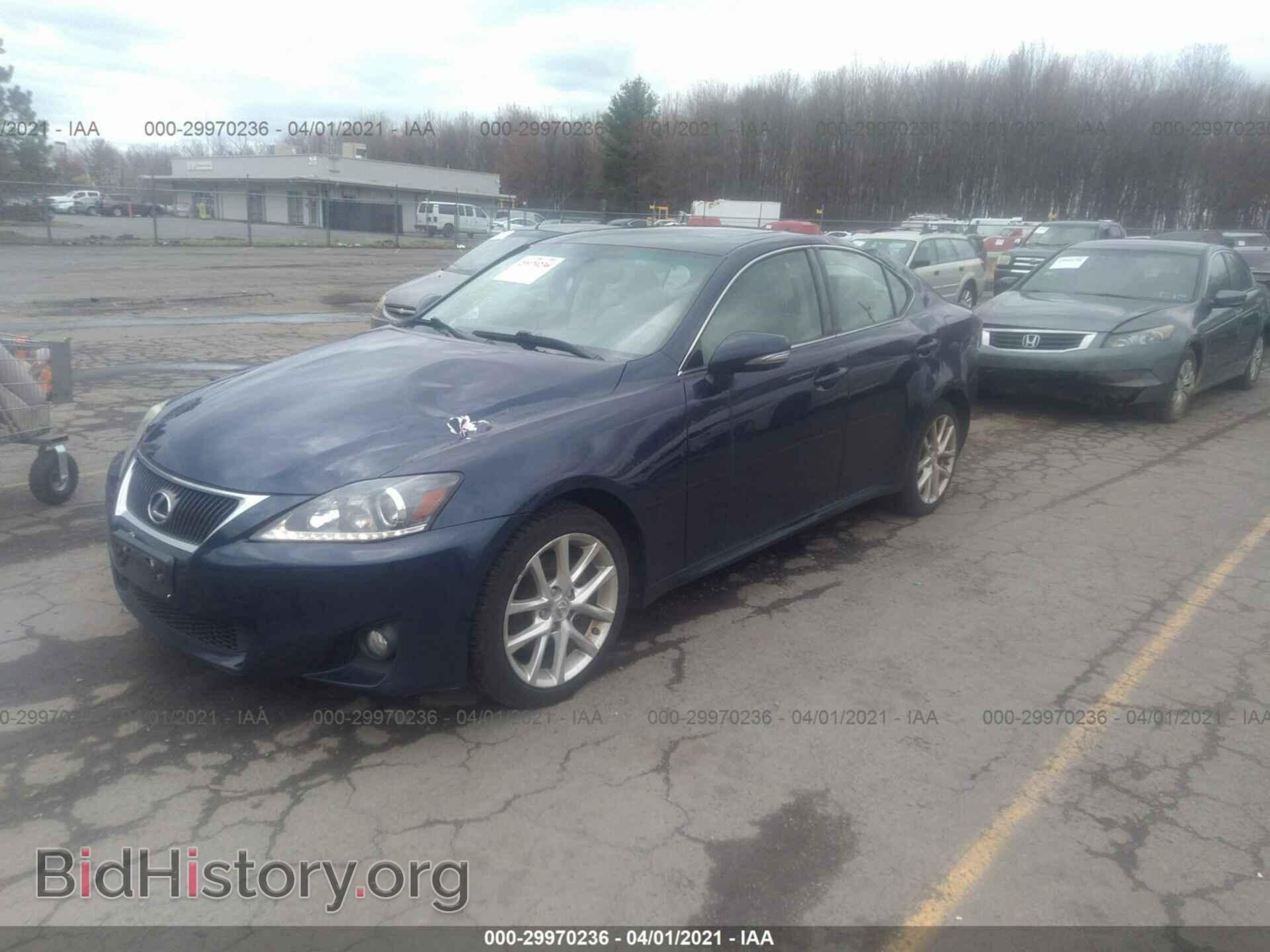 2011 LEXUS IS 250 - VIN: JTHCF5C25B5044862 - Фото 2