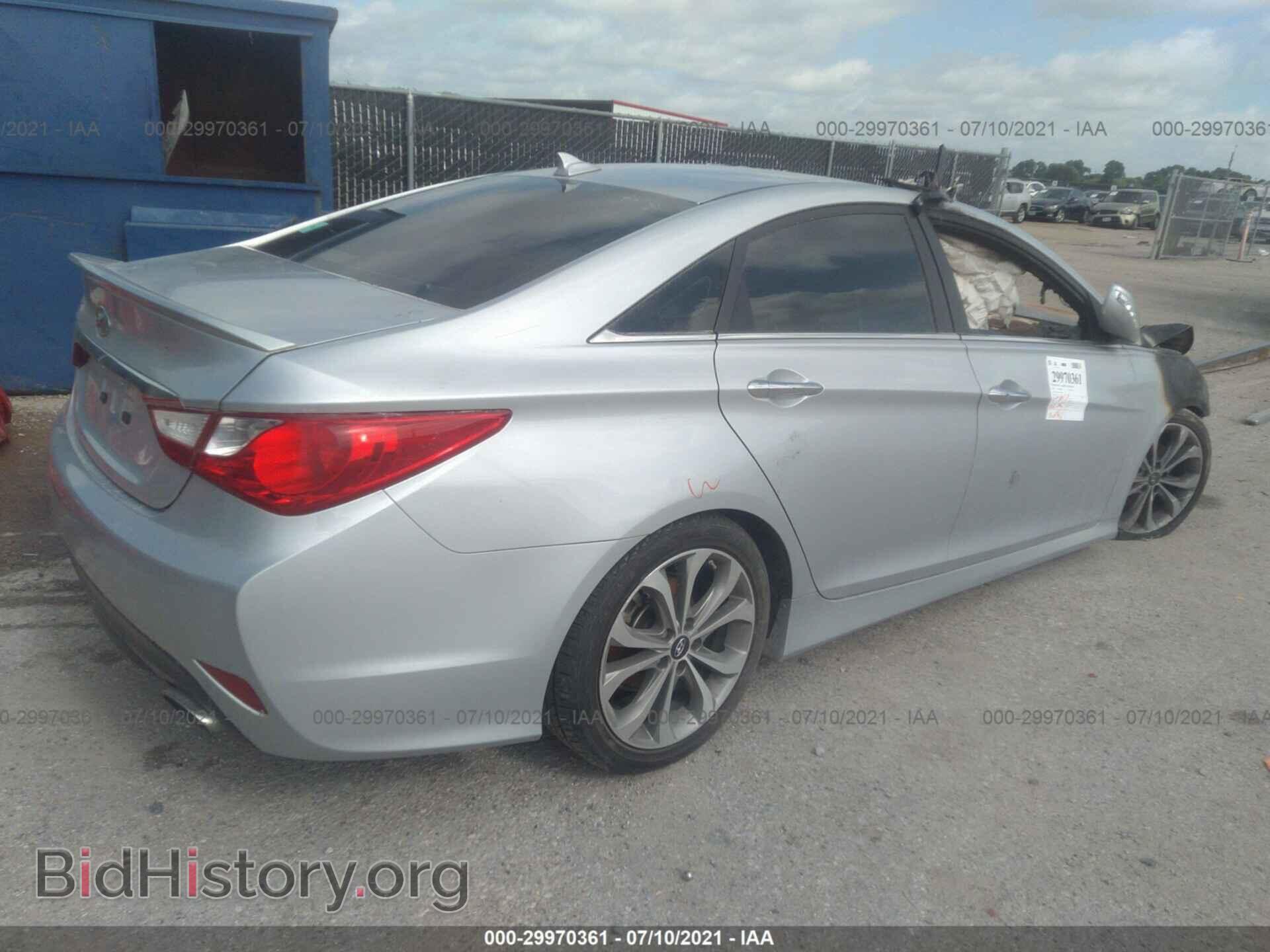 2014 HYUNDAI SONATA - VIN: 5NPEC4AC9EH878789 - Фото 4