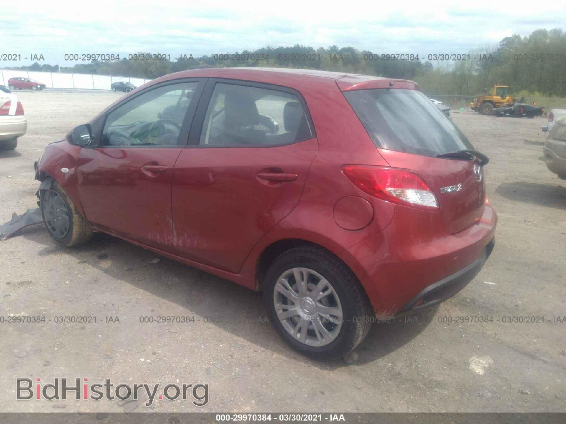 2014 MAZDA MAZDA2 - VIN: JM1DE1KYXE0183197 - Фото 3