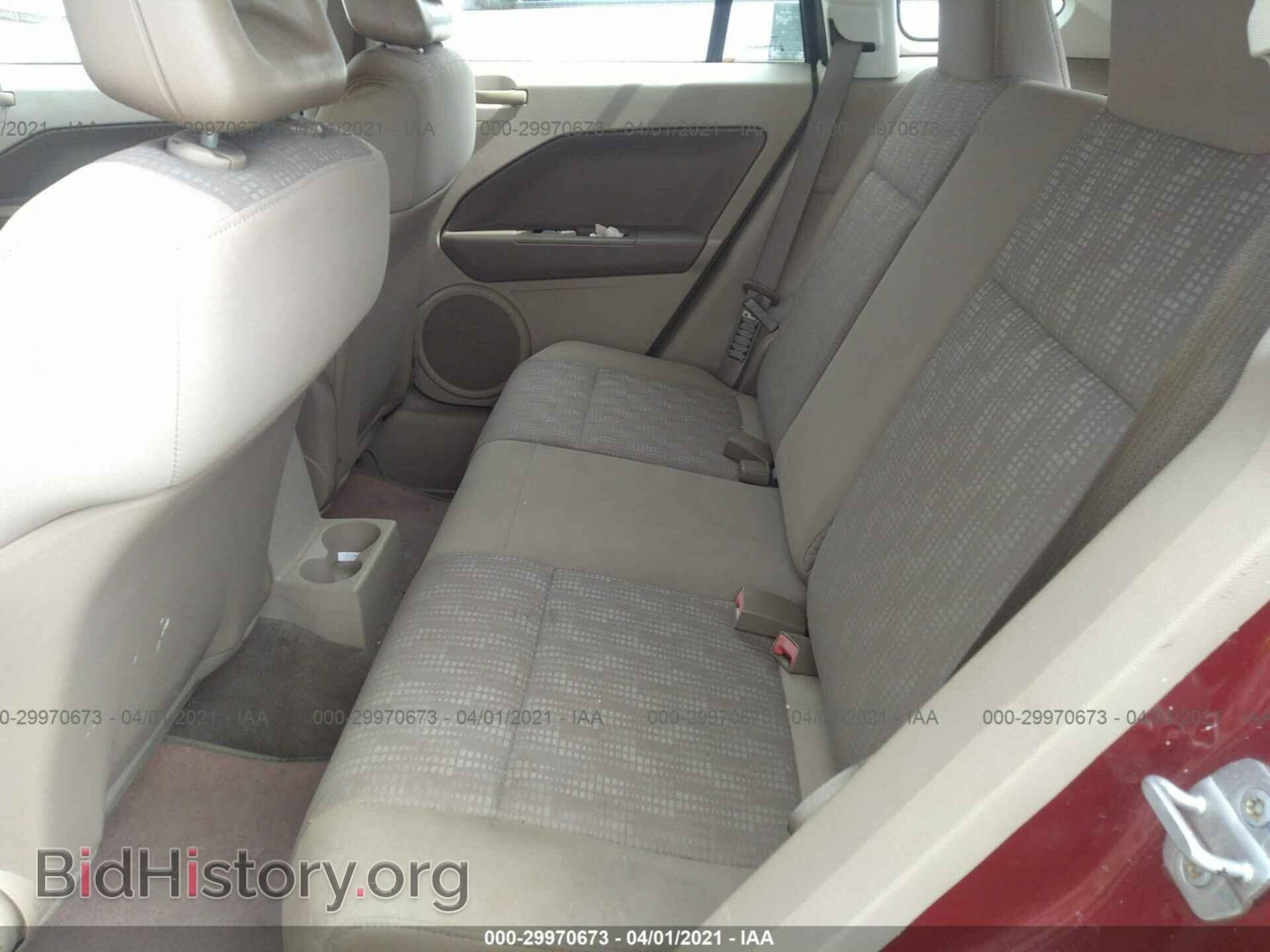 2007 DODGE CALIBER - VIN: 1B3HB48B37D281256 - Photo 8