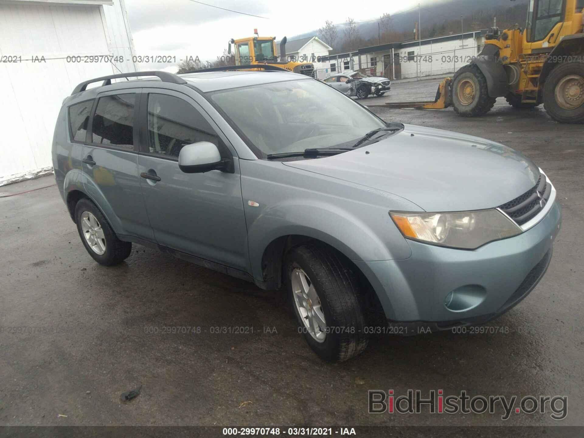 Photo JA4MT31X17Z001728 - MITSUBISHI OUTLANDER 2007