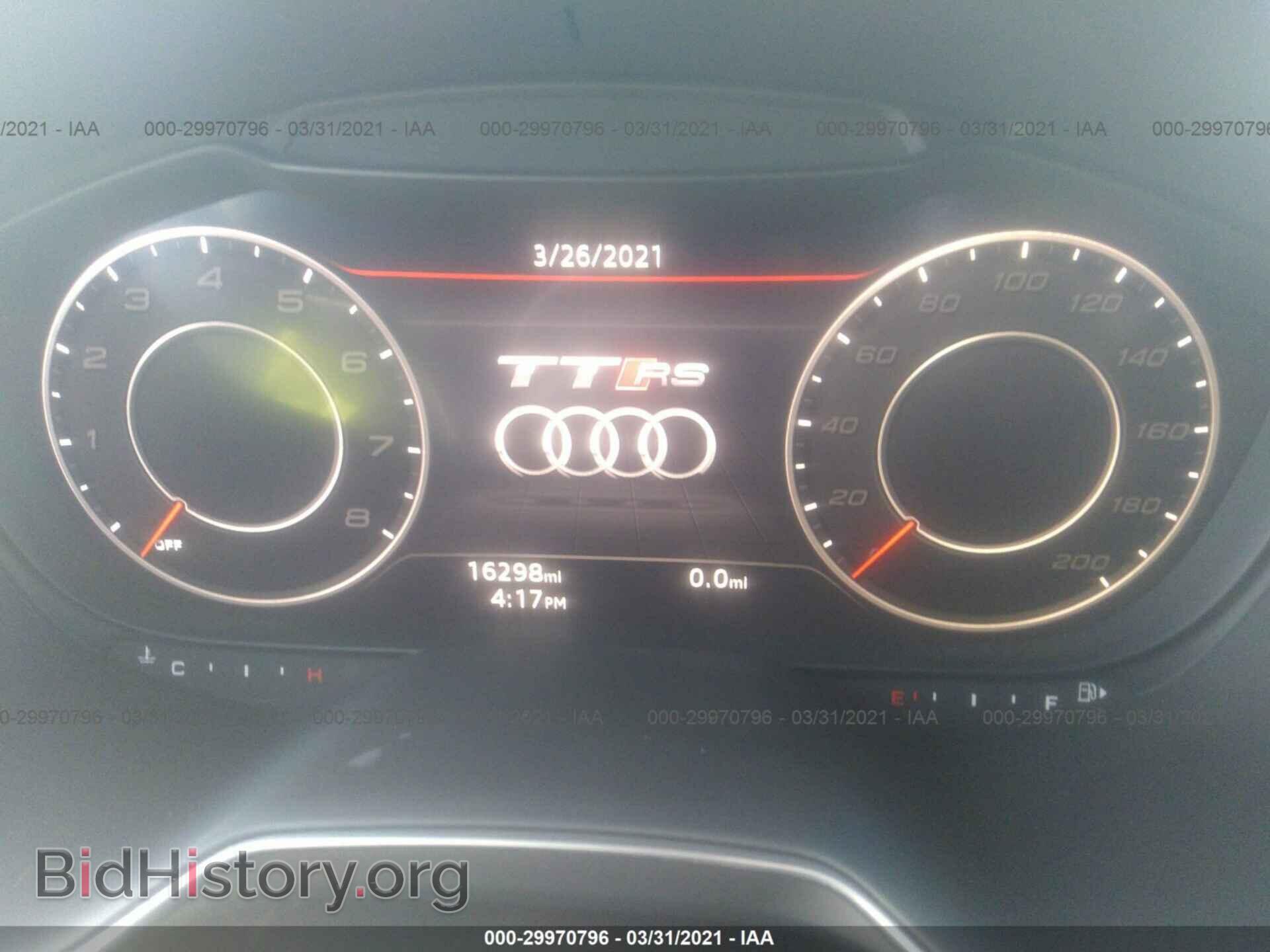 2018 AUDI TT RS - VIN: WUACSAFV0J1900511 - Photo 7