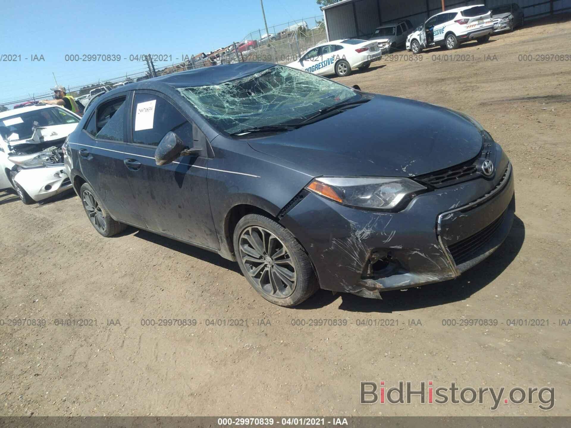 Photo 5YFBURHEXFP335704 - TOYOTA COROLLA 2015