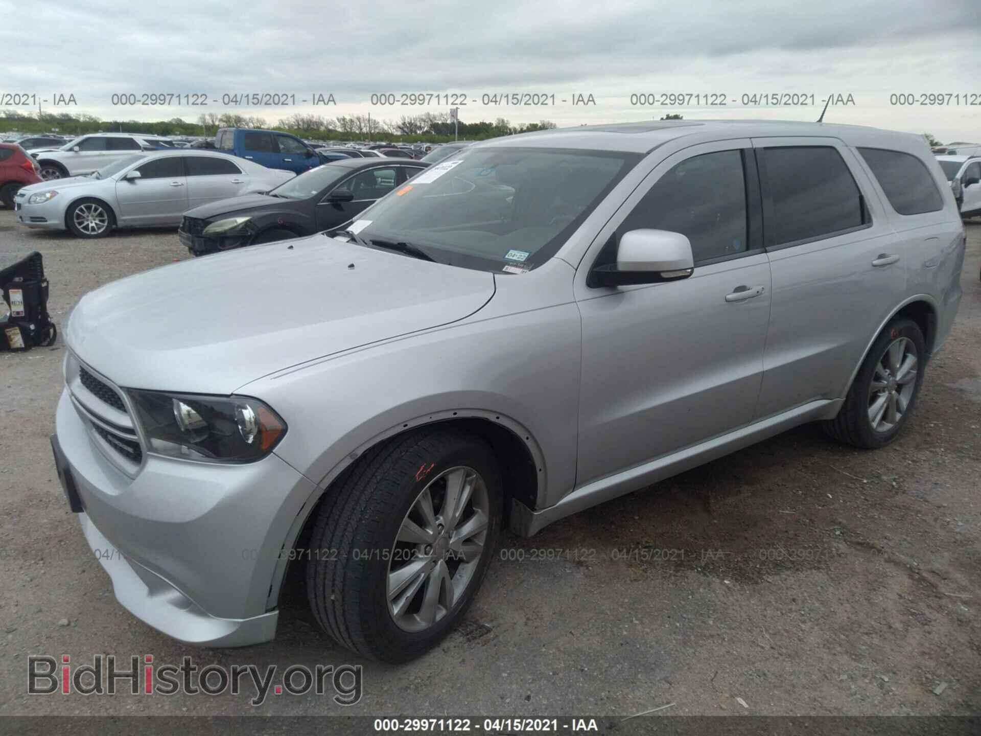 2012 DODGE DURANGO - VIN: 1C4SDHCT0CC205919 - Photo 2