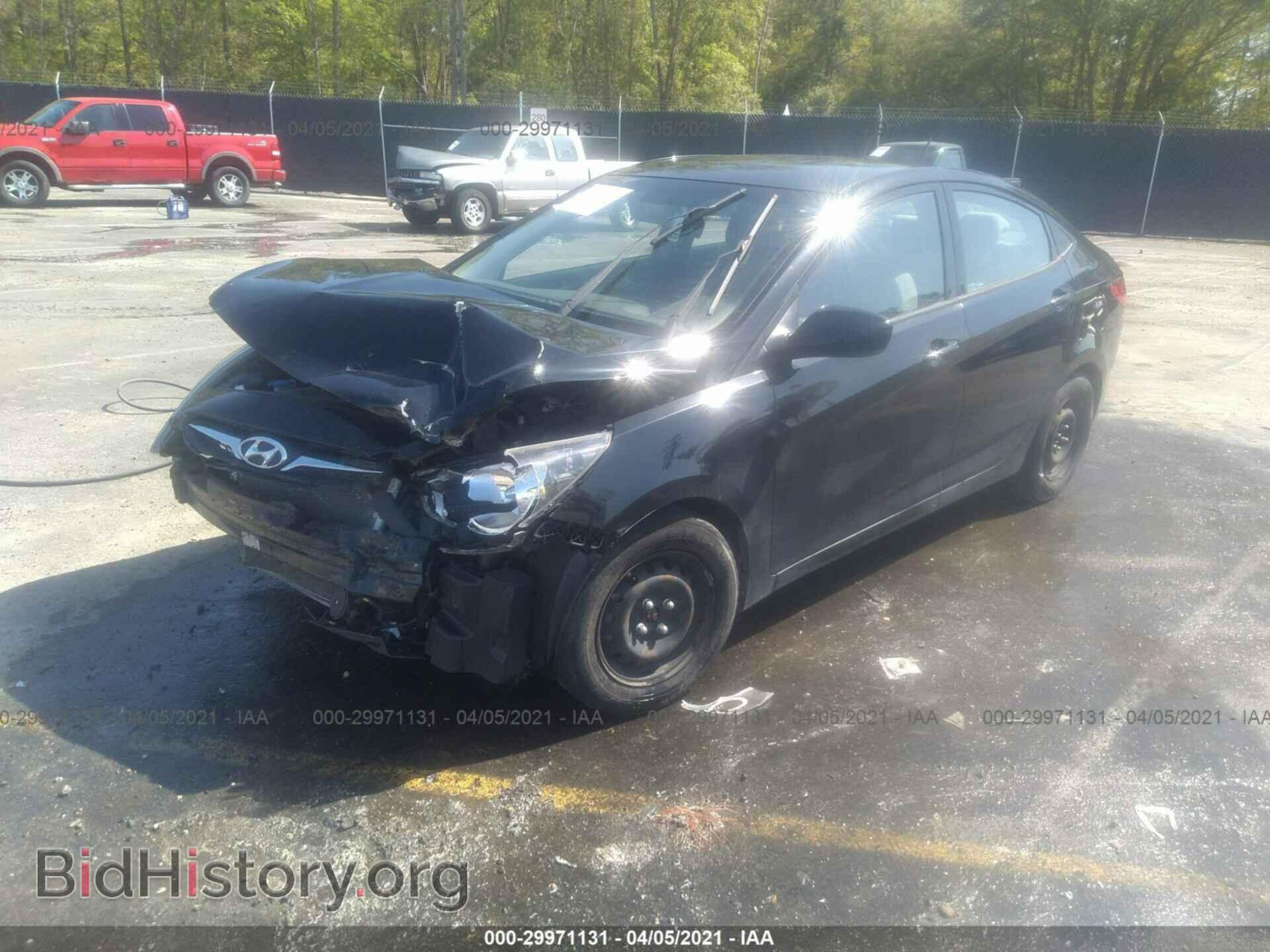 2014 HYUNDAI ACCENT - VIN: KMHCT4AE3EU740885 - Фото 2