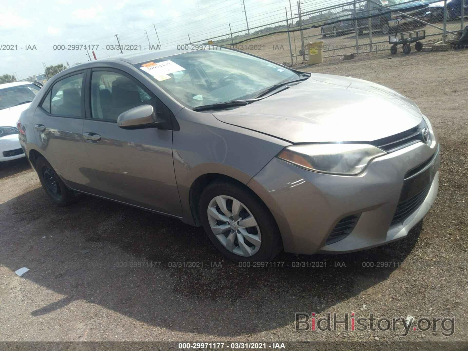 Photo 5YFBURHE1FP207836 - TOYOTA COROLLA 2015