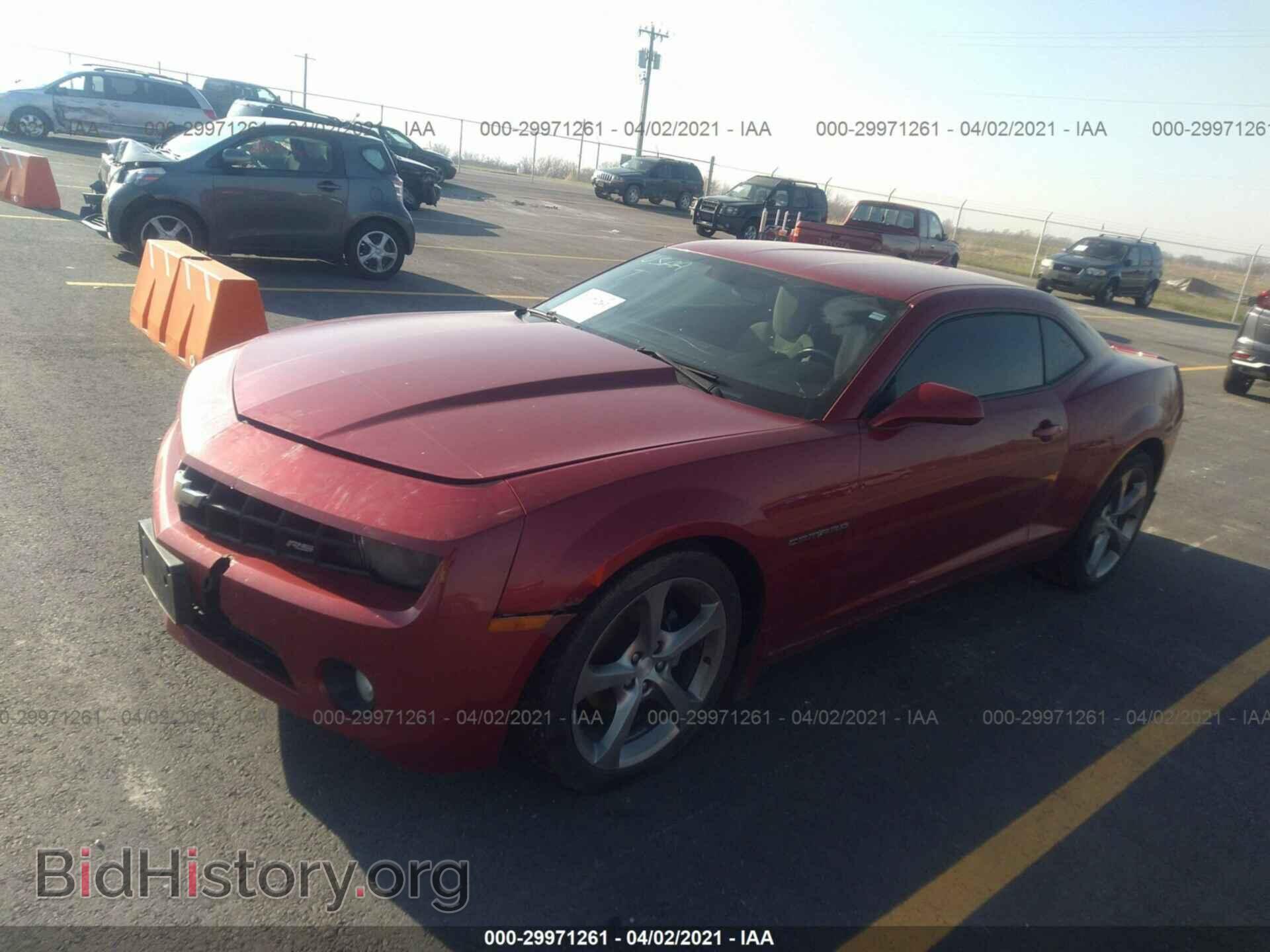2013 CHEVROLET CAMARO - VIN: 2G1FB1E34D9204561 - Фото 2
