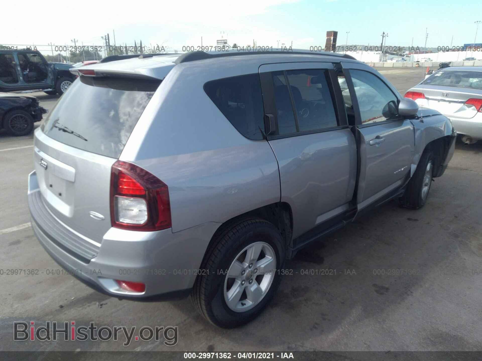 2016 JEEP COMPASS - VIN: 1C4NJCEA2GD734275 - Фото 4
