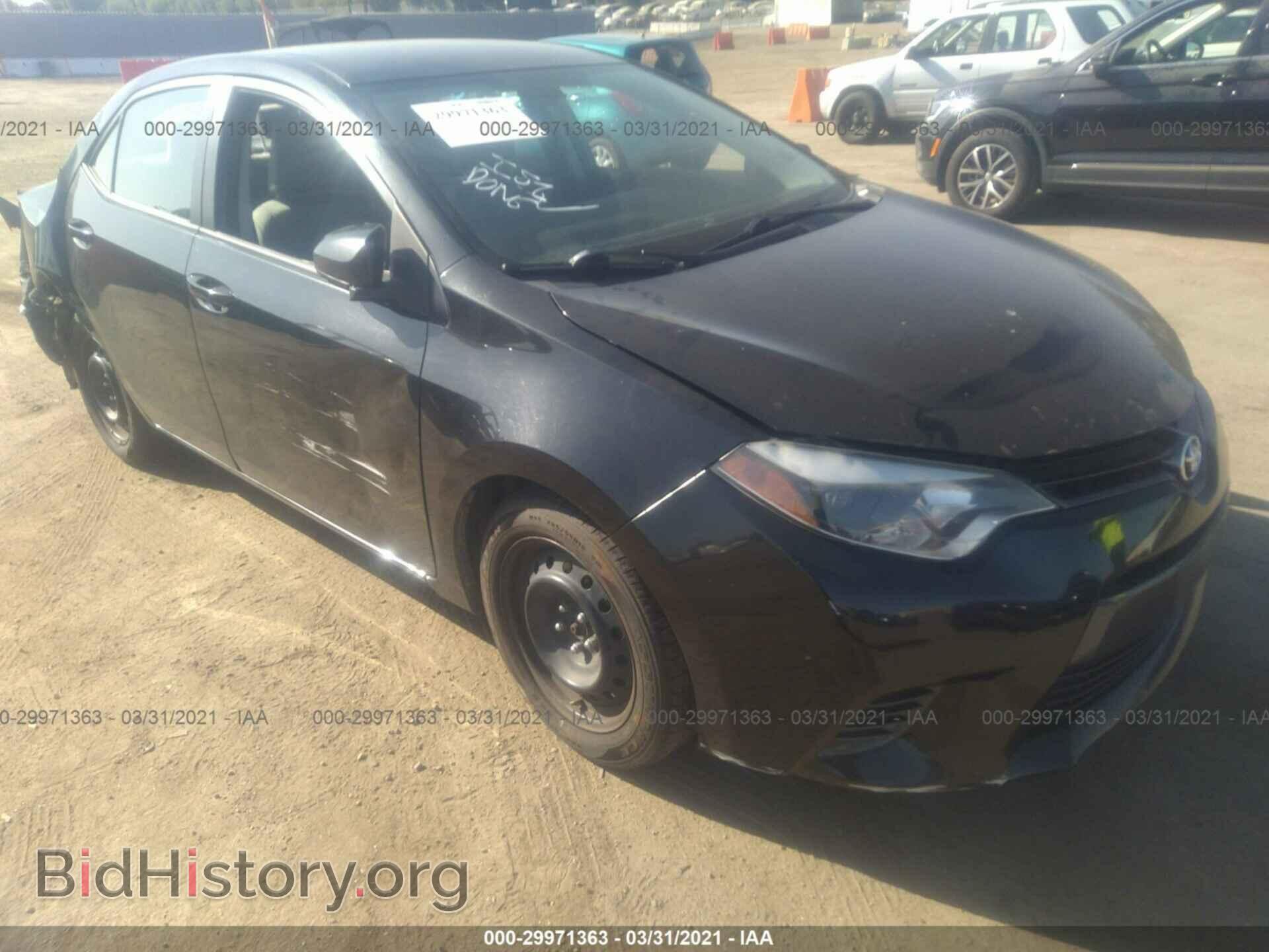Photo 5YFBURHEXGP556544 - TOYOTA COROLLA 2016