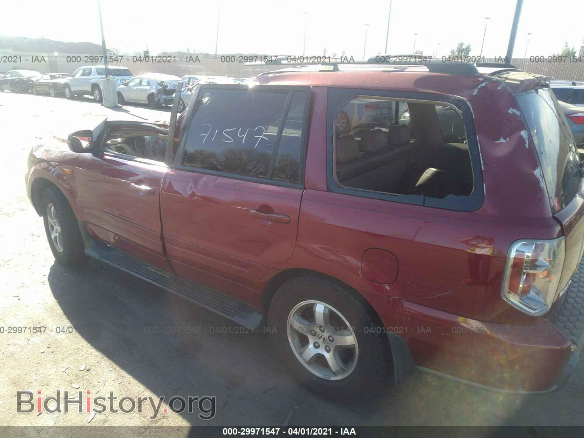 2006 HONDA PILOT - VIN: 5FNYF18596B020684 - Фото 3