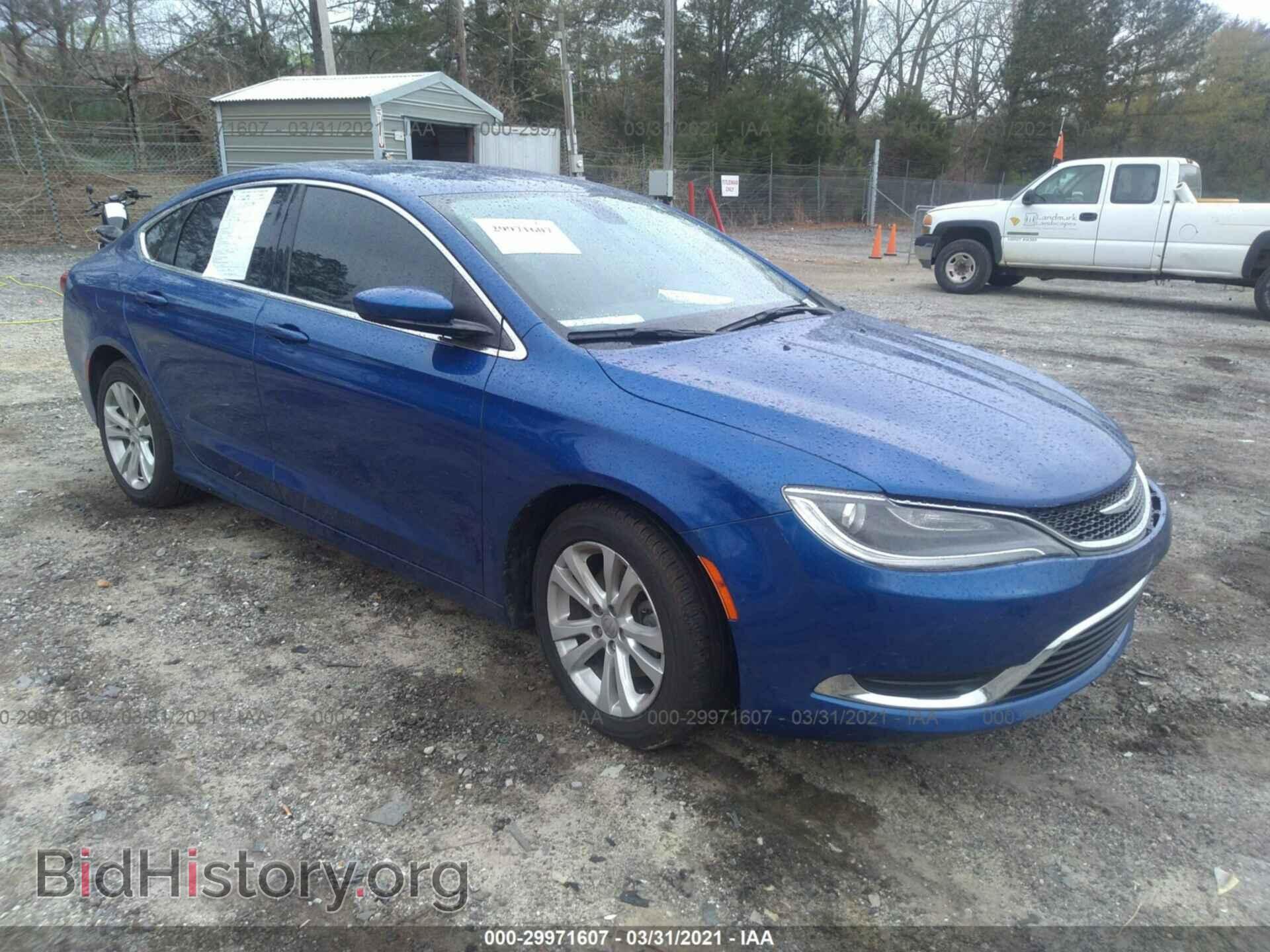 Фотография 1C3CCCAB3GN157769 - CHRYSLER 200 2016