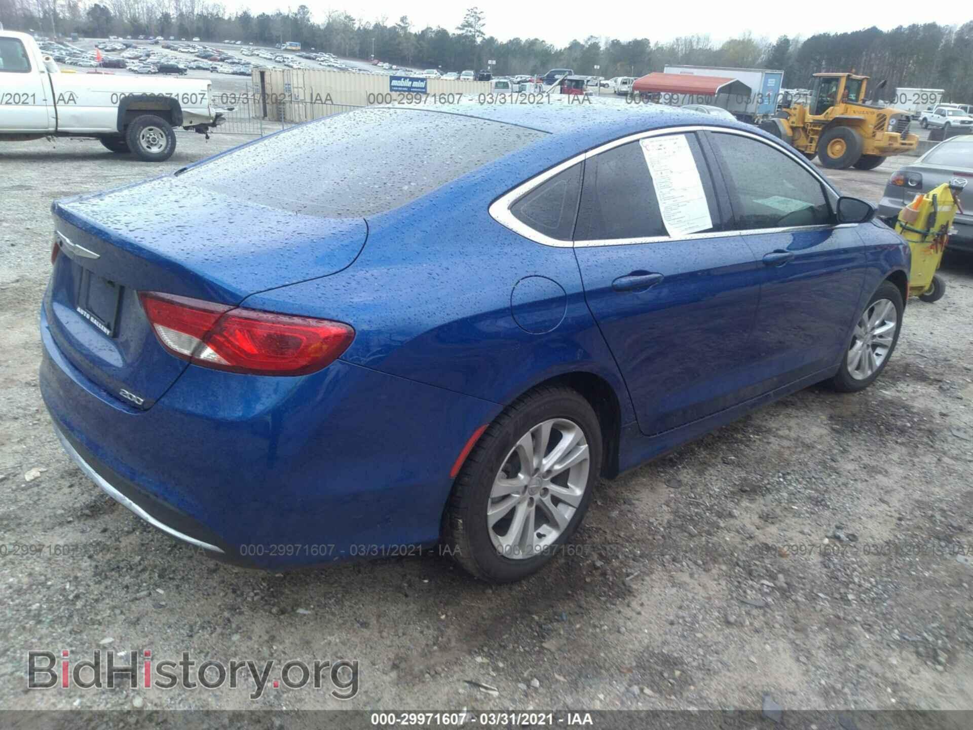 2016 CHRYSLER 200 - VIN: 1C3CCCAB3GN157769 - Photo 4