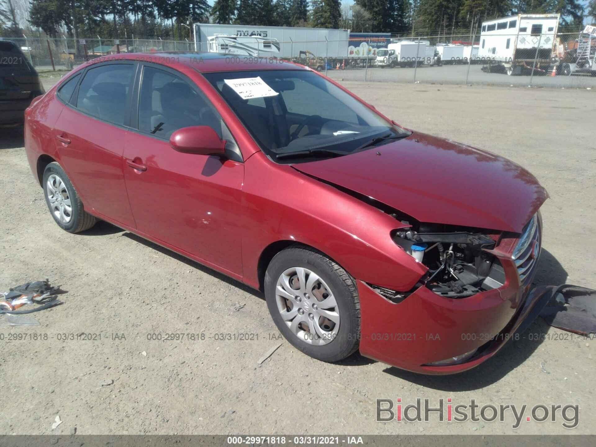 Photo KMHDU4AD3AU197931 - HYUNDAI ELANTRA 2010